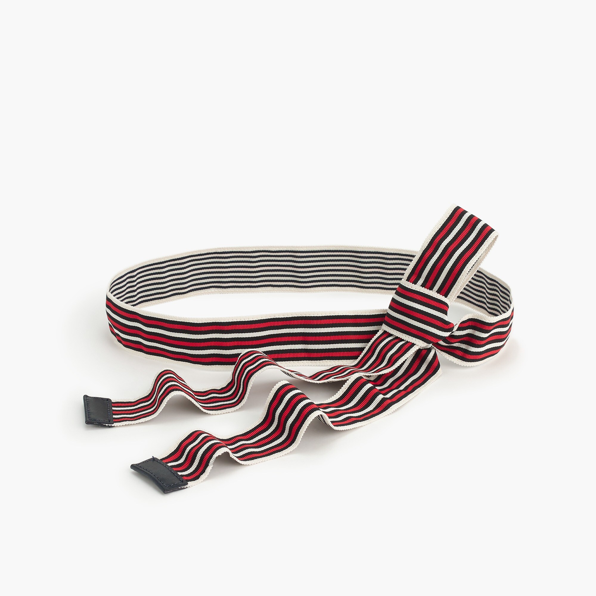Reversible ribbon belt