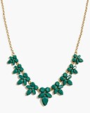 Gemstone petal necklace