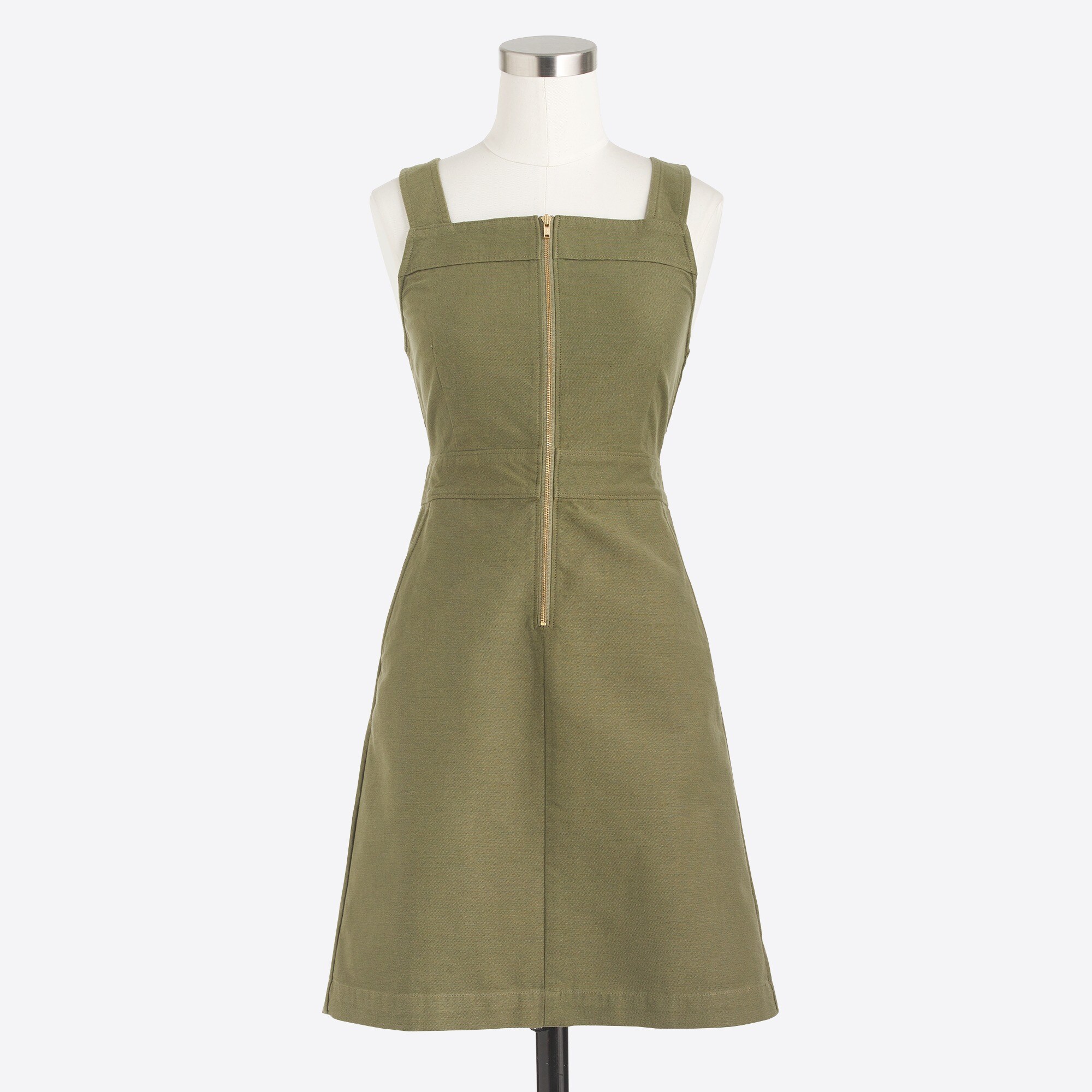 Overall pocket dress