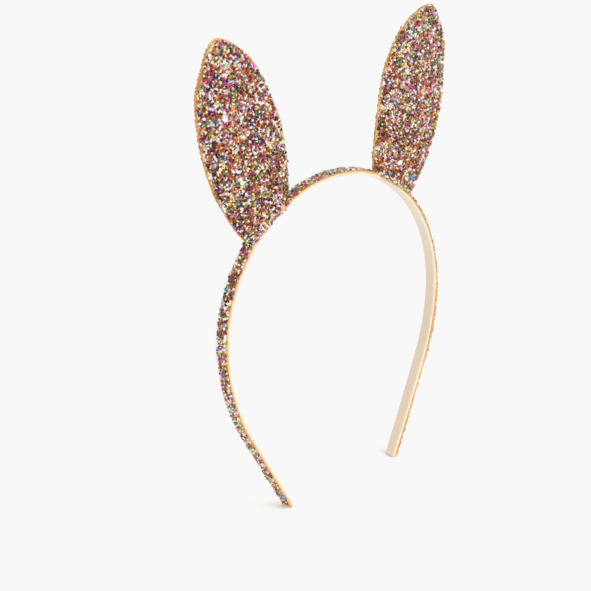 Girls' Glitter Bunny Ear Headband Girls' Hair Accessories J.Crew
