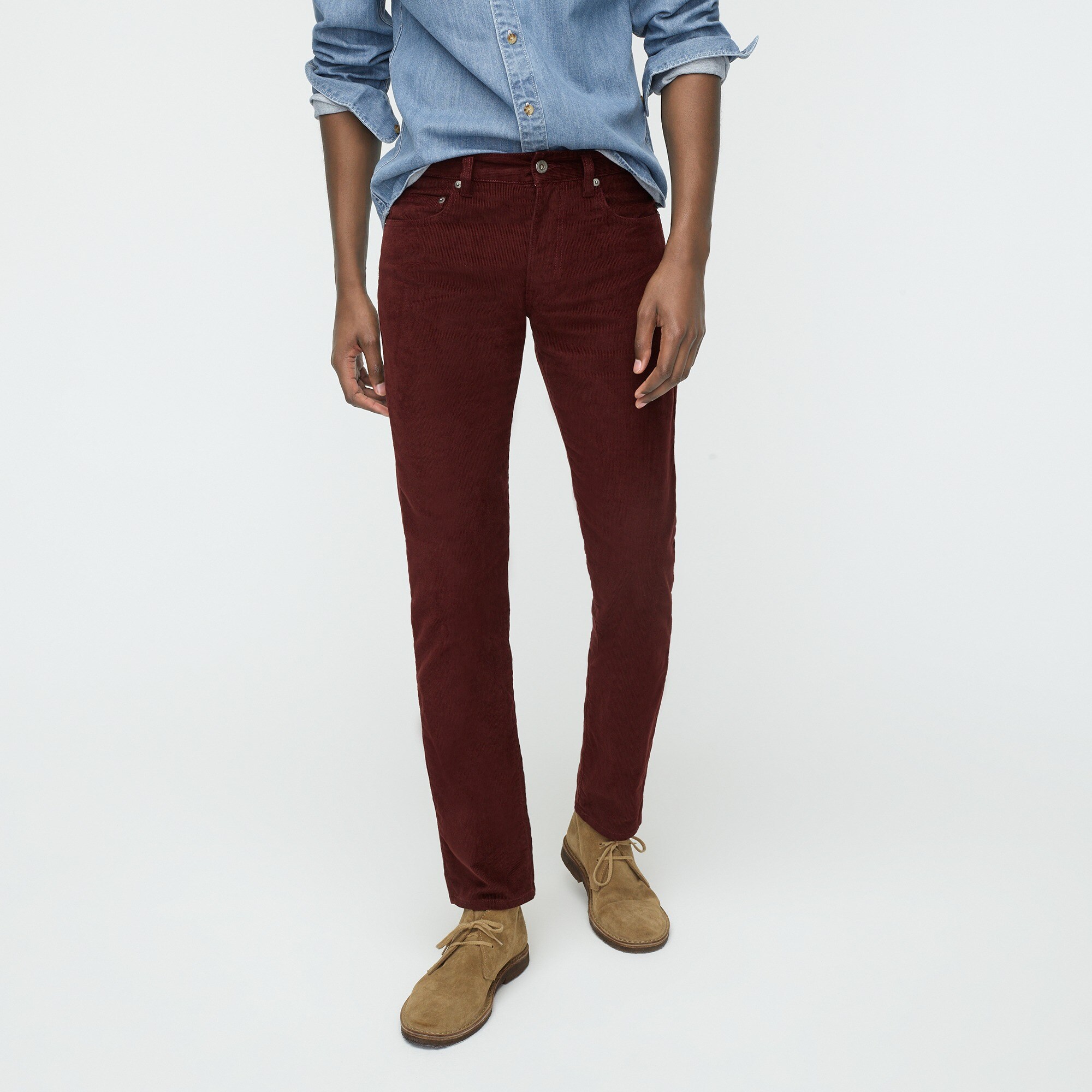 super skinny corduroy pants mens