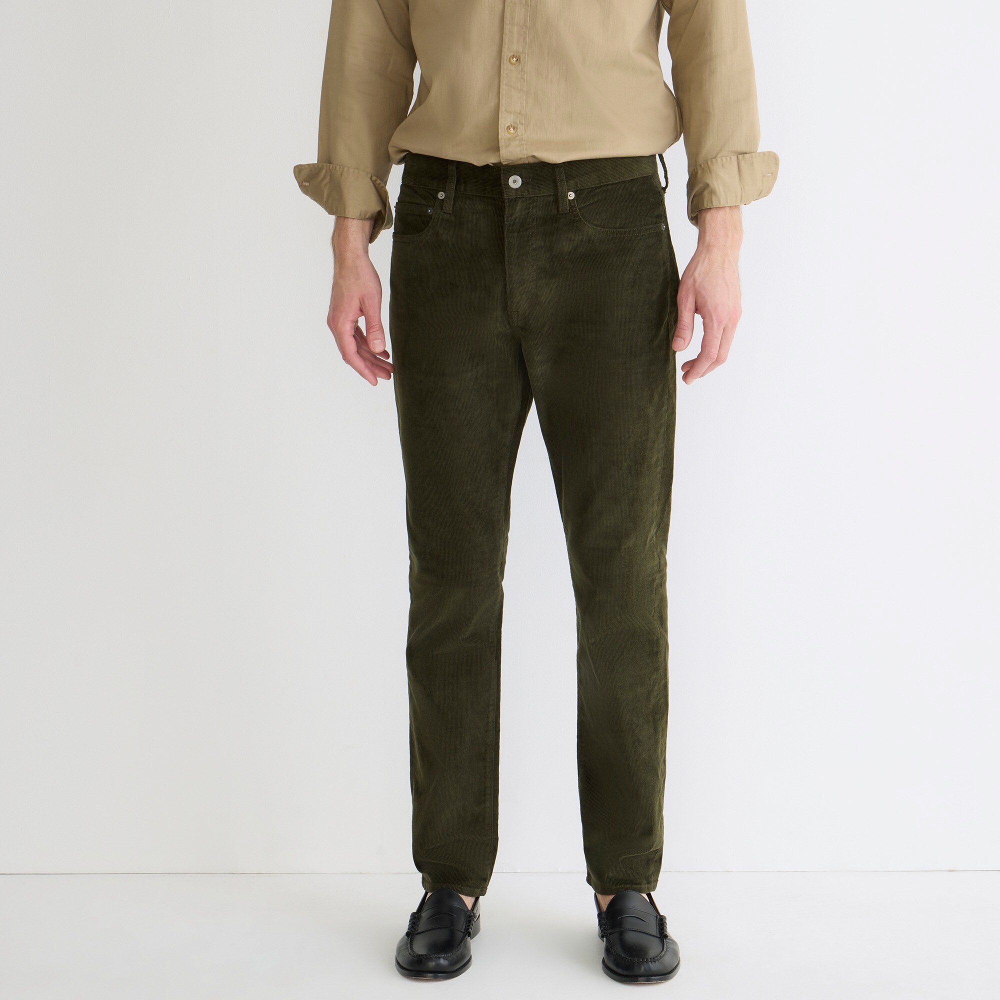 Olive Green Pants Outfit - J.Crew