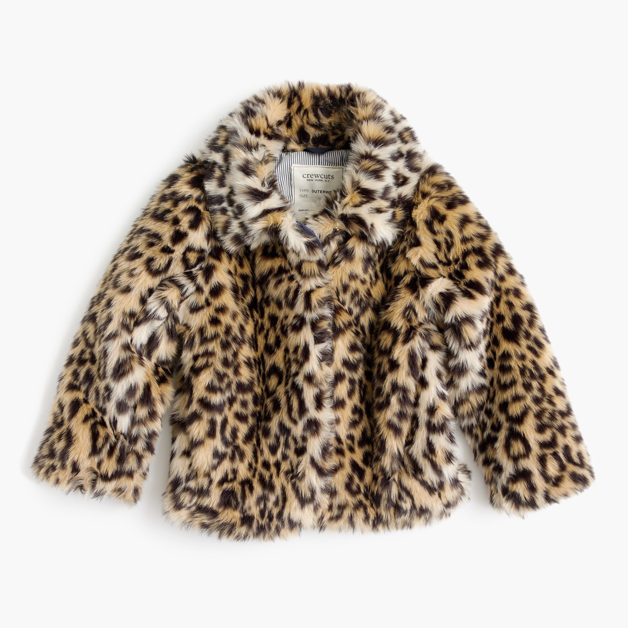 J crew leopard coat sale