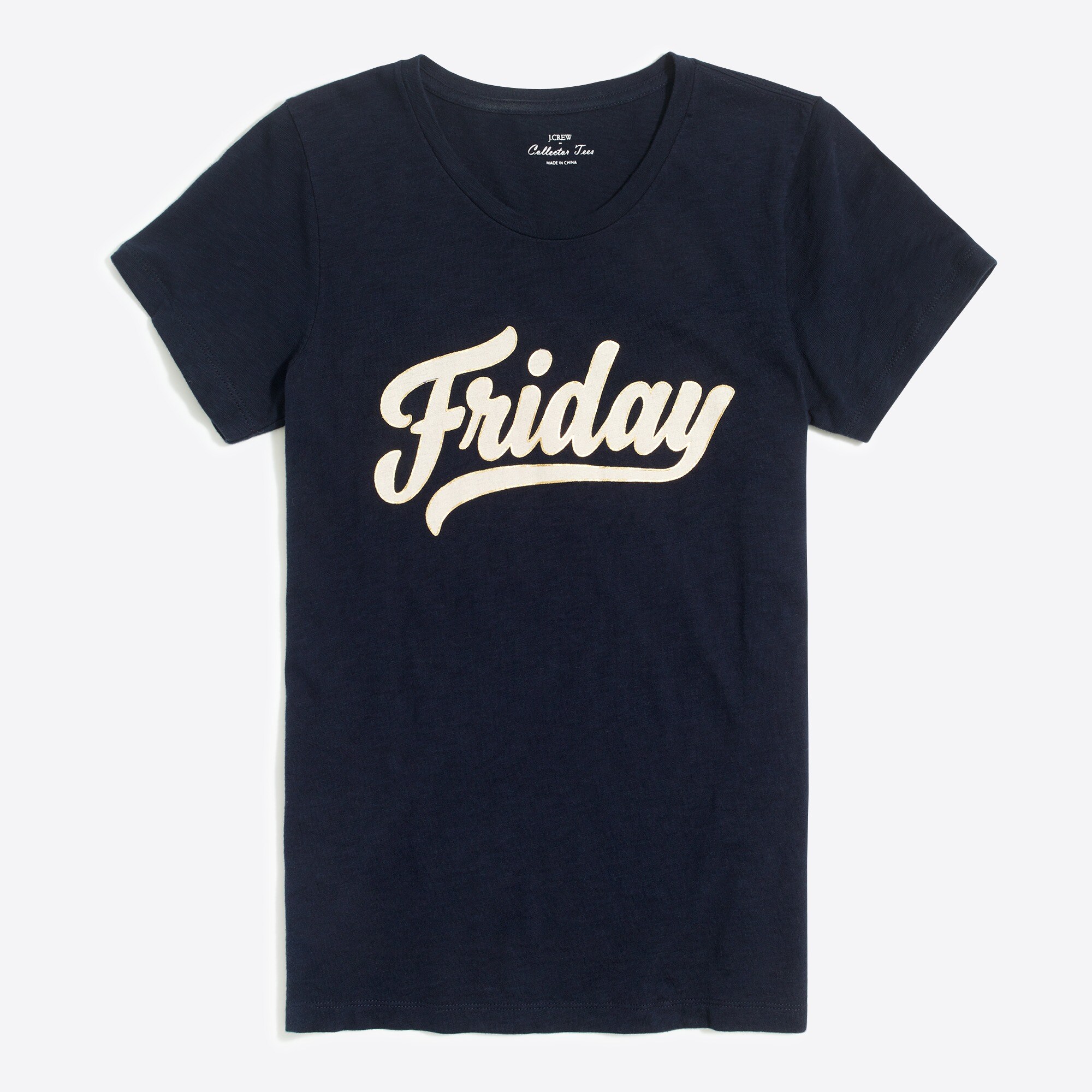 factory: friday collector tee for women, right side, view zoomed