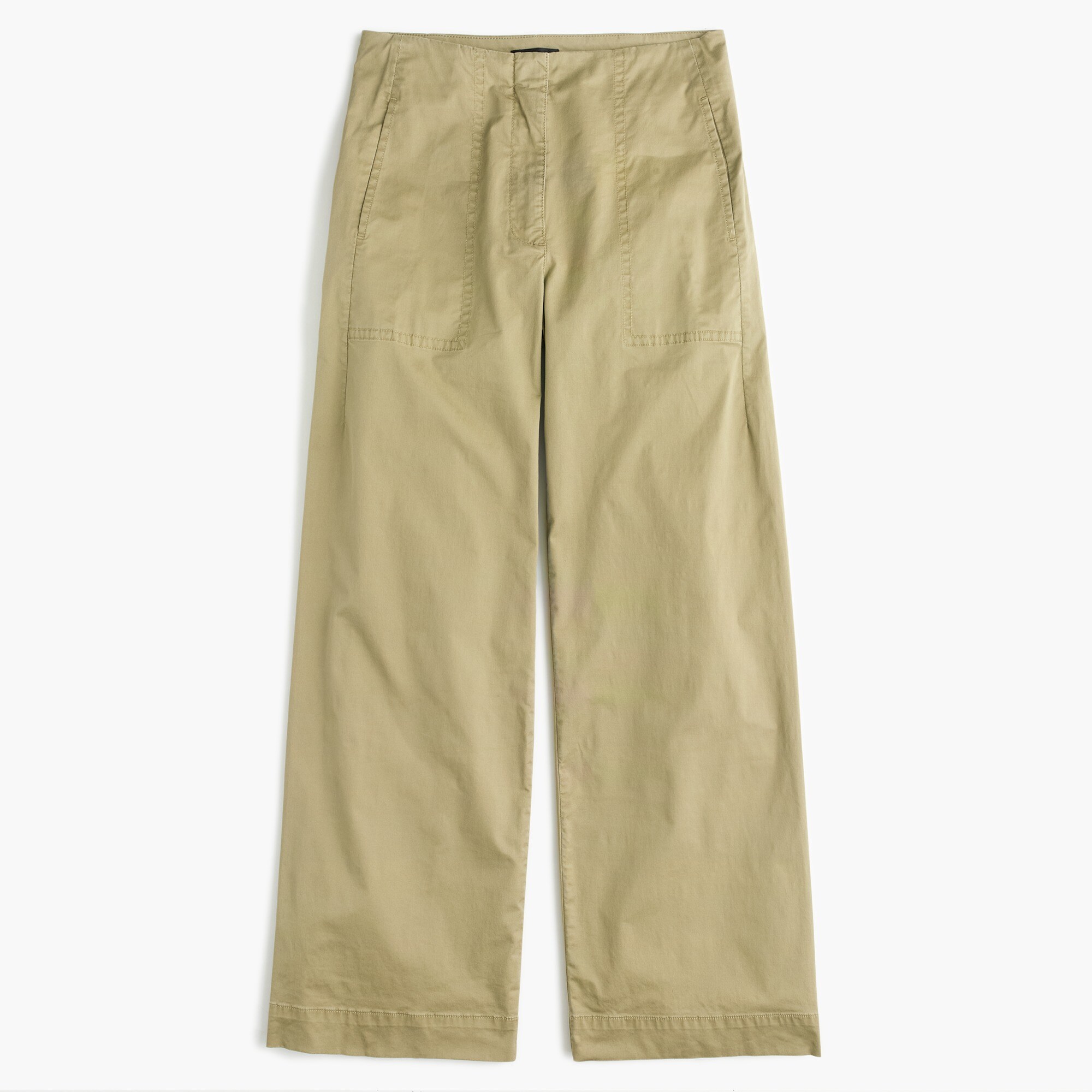 Cropped pant in stretch chino