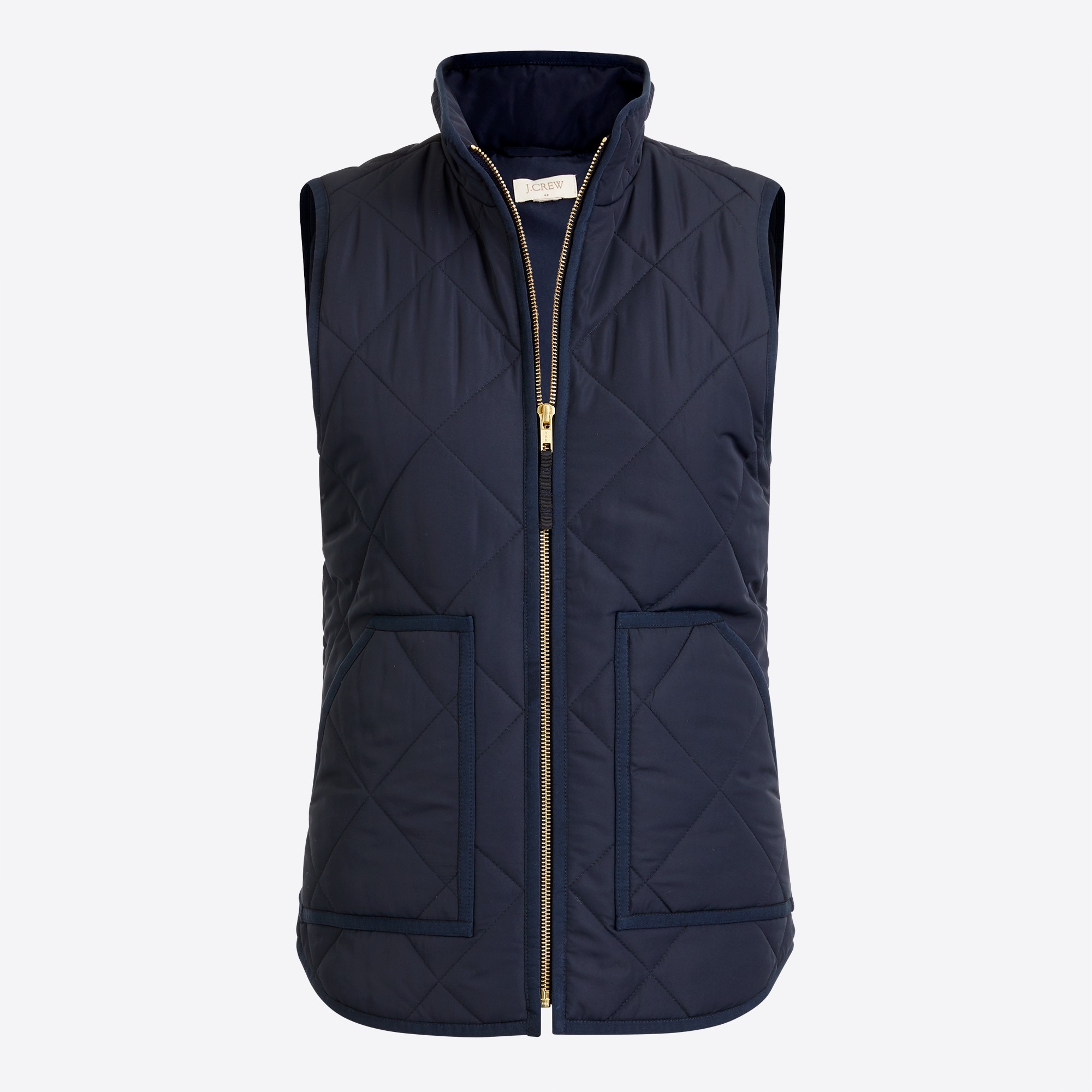 Quilted puffer vest