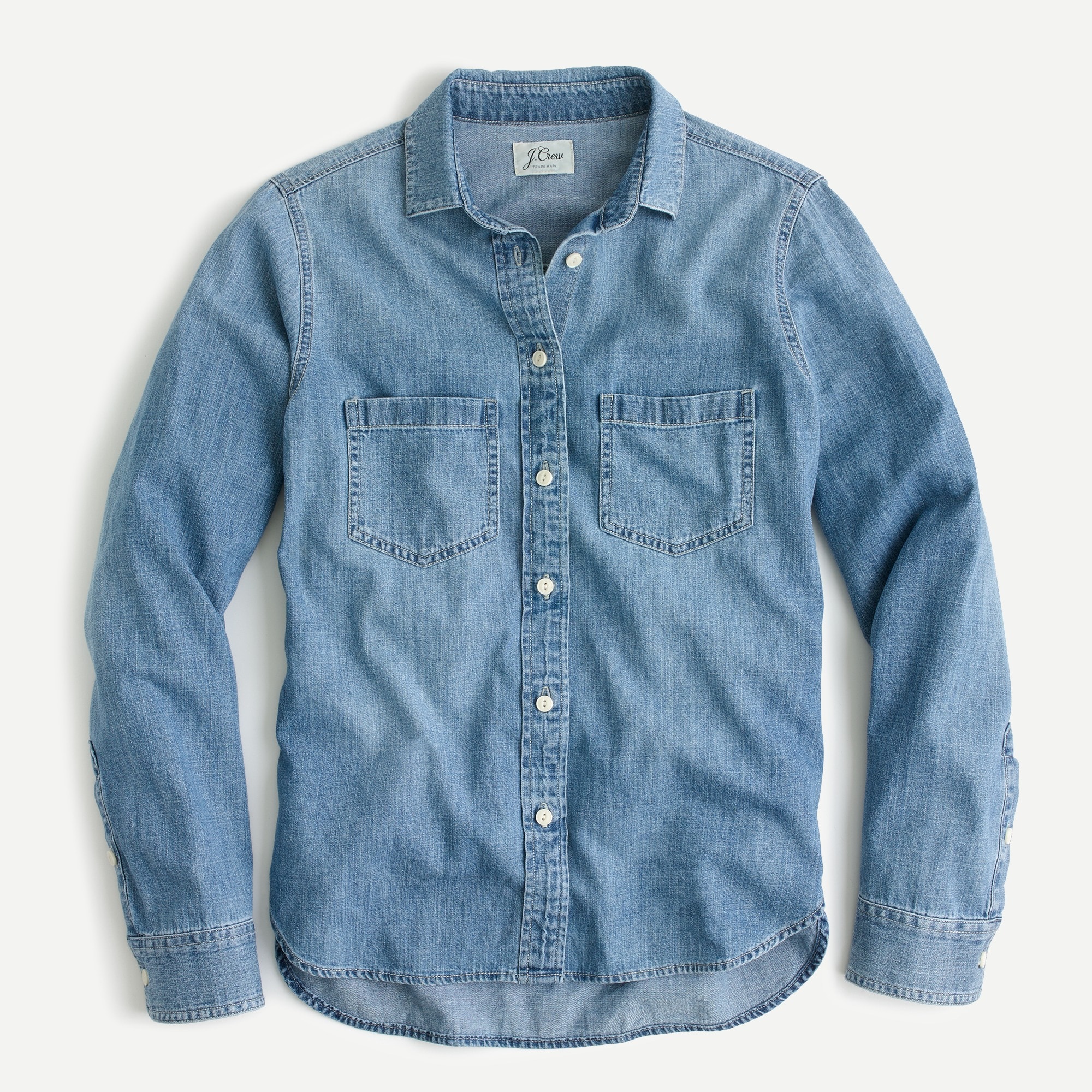 Everyday Chambray Shirt For Women | J.Crew