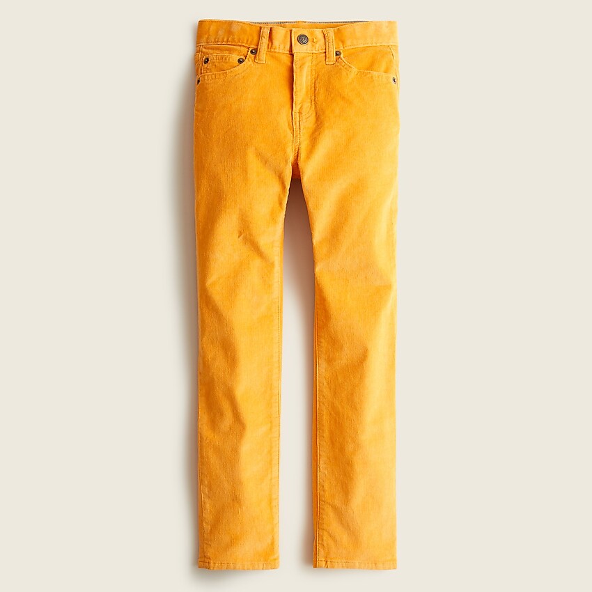 j.crew: boys' cord in stretch fit for boys, right side, view zoomed