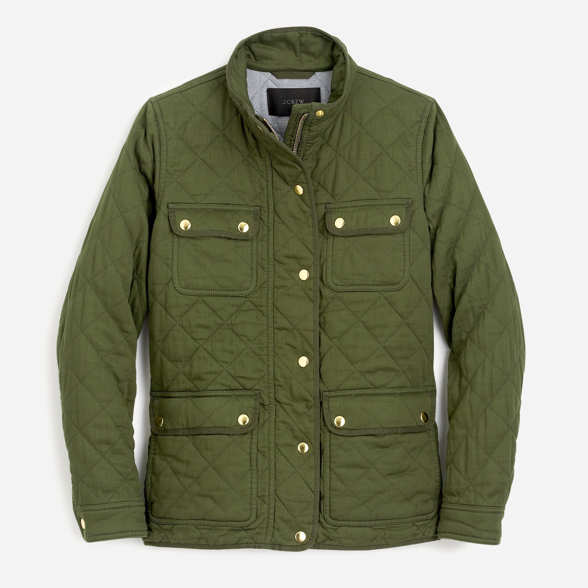 j crew waxed field jacket