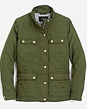 Quilted downtown field jacket