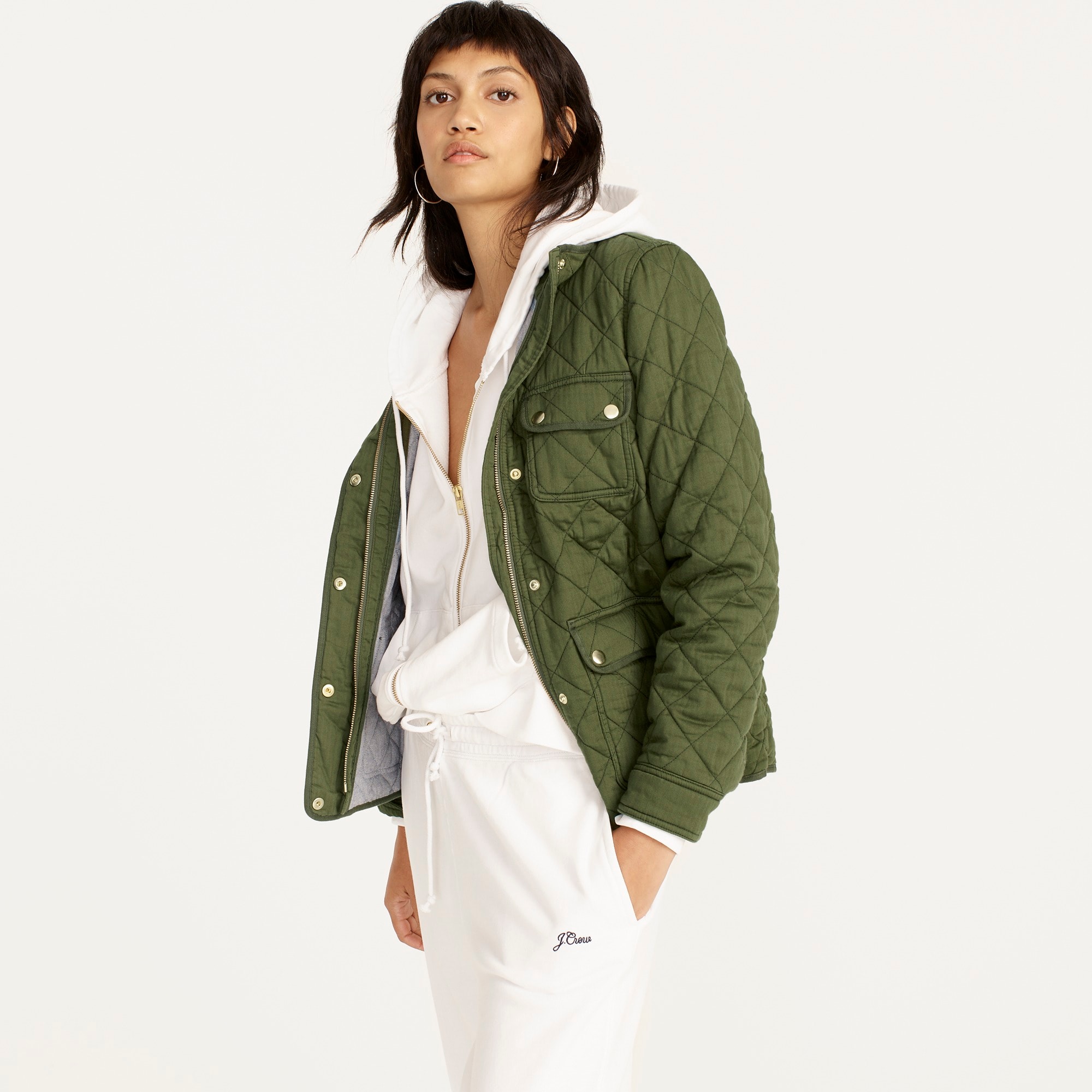 j crew waxed cotton jacket