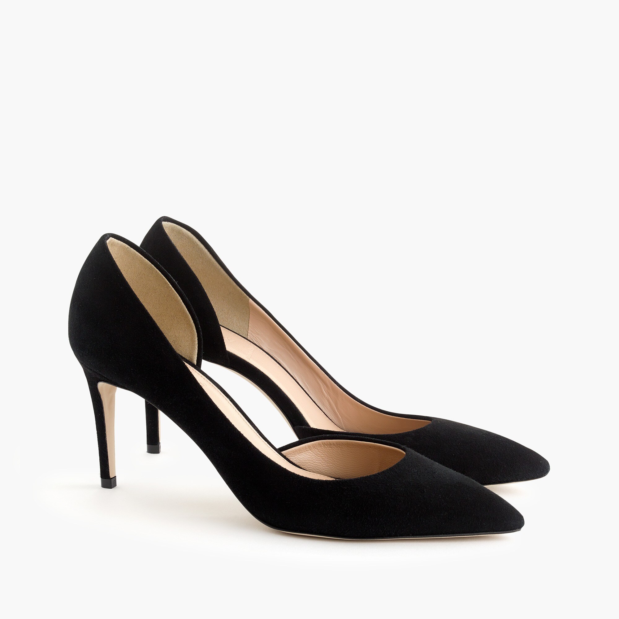 Lucie suede pumps