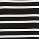 Striped knit dress BLACK WHITE factory: striped knit dress for women
