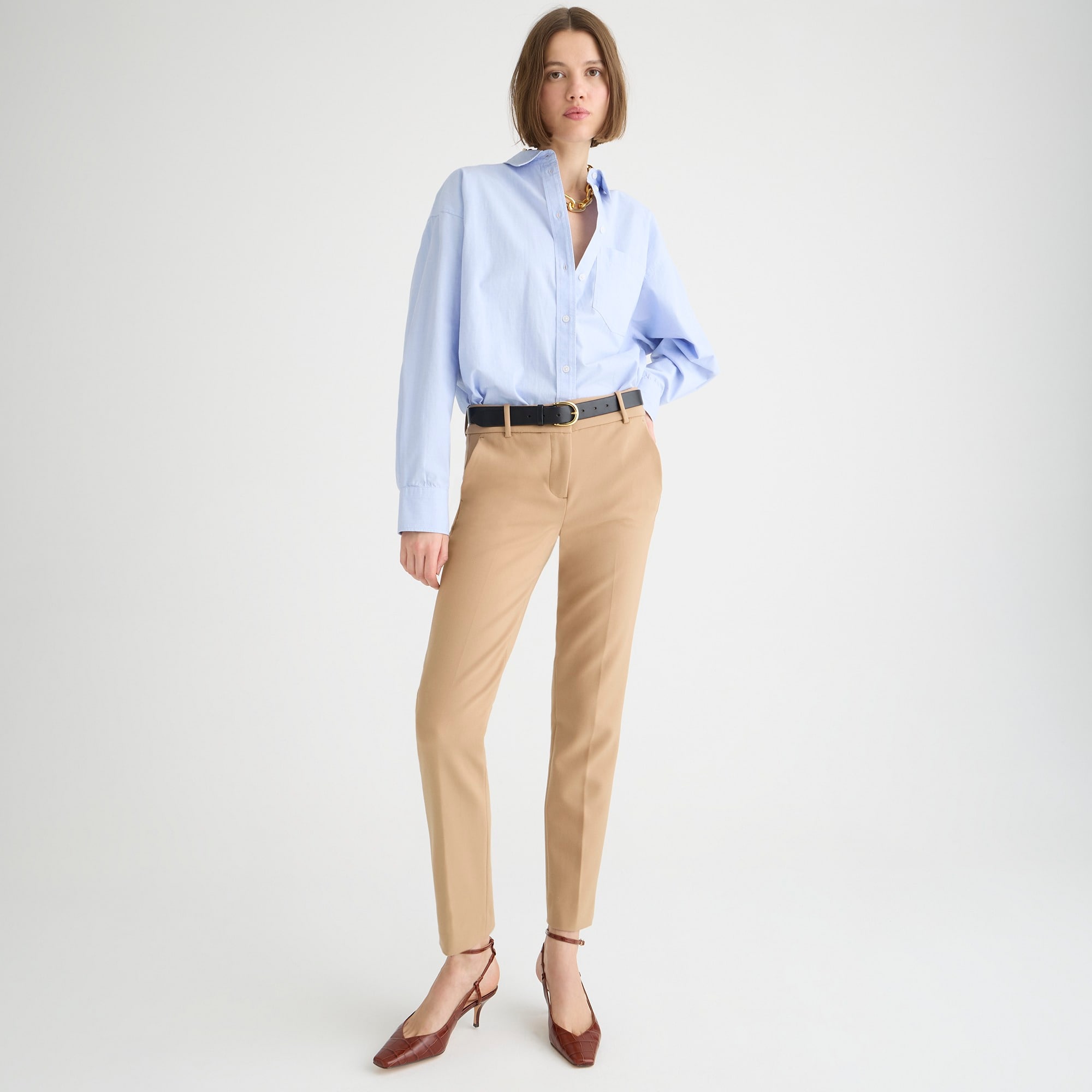 womens Cameron slim cropped pant in four-season stretch