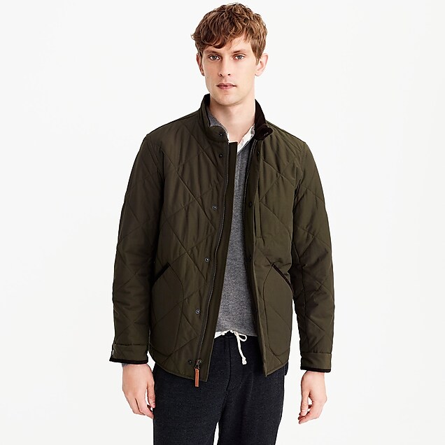 Sussex quilted jacket : Men coats & jackets | J.Crew