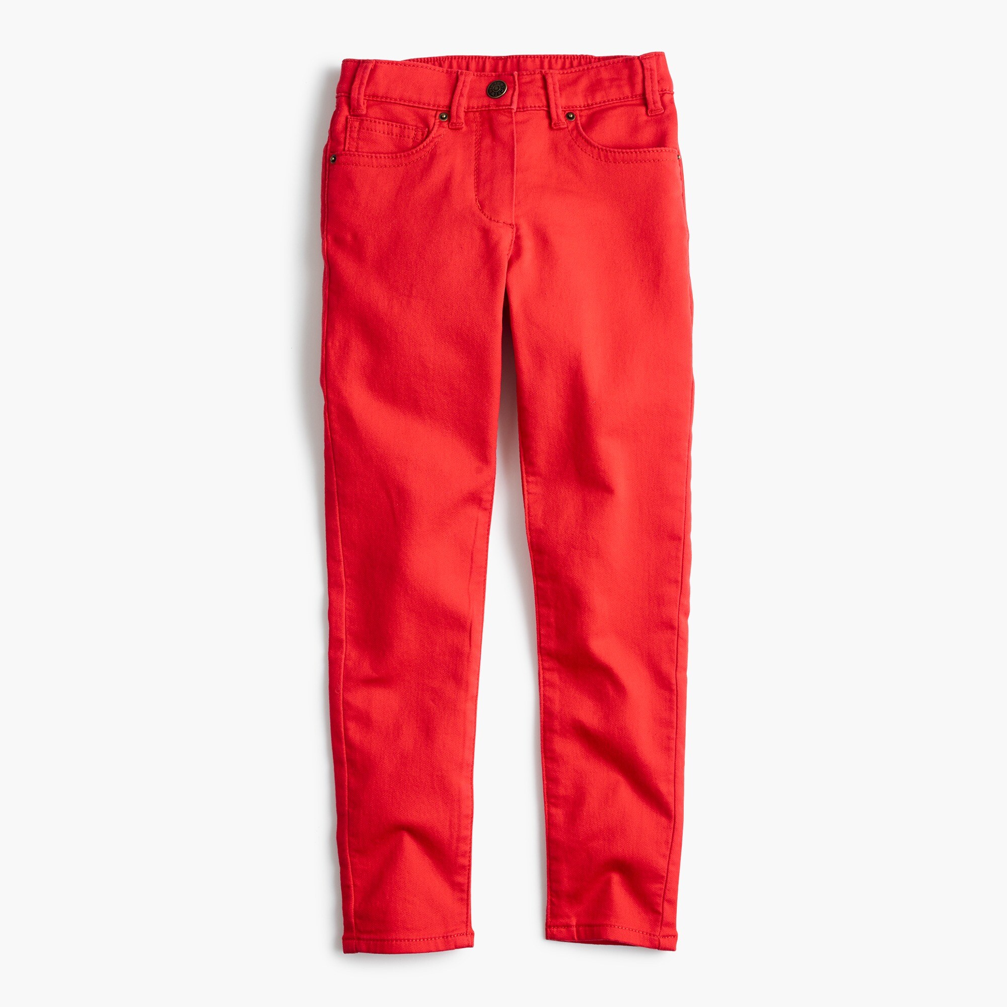 Girls' colored runaround jeans