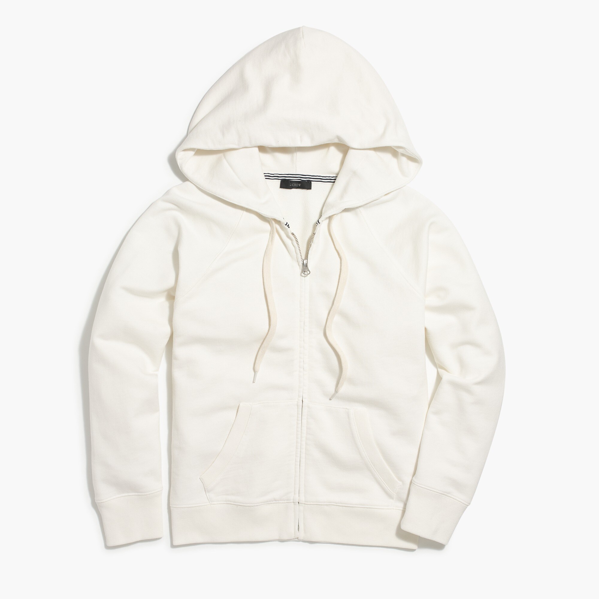 J.Crew sport cropped zip hoodie