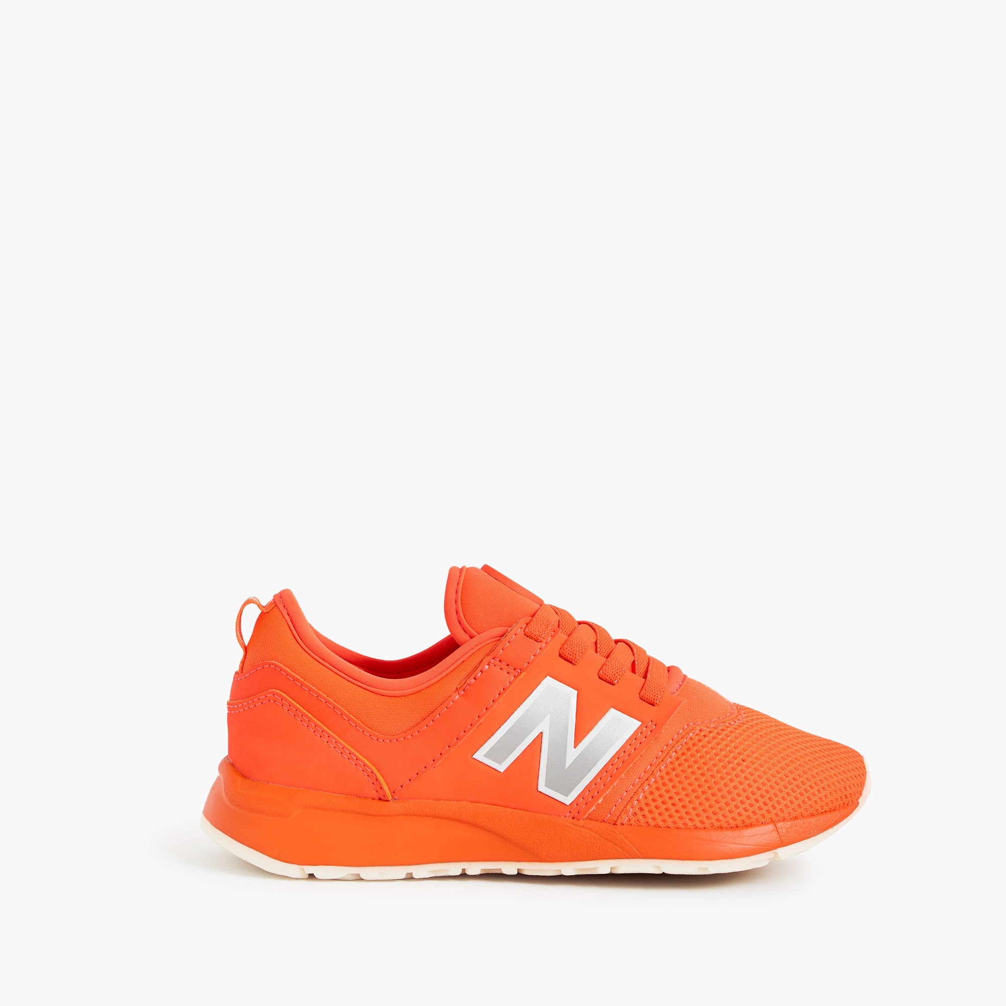 j crew new balance orange