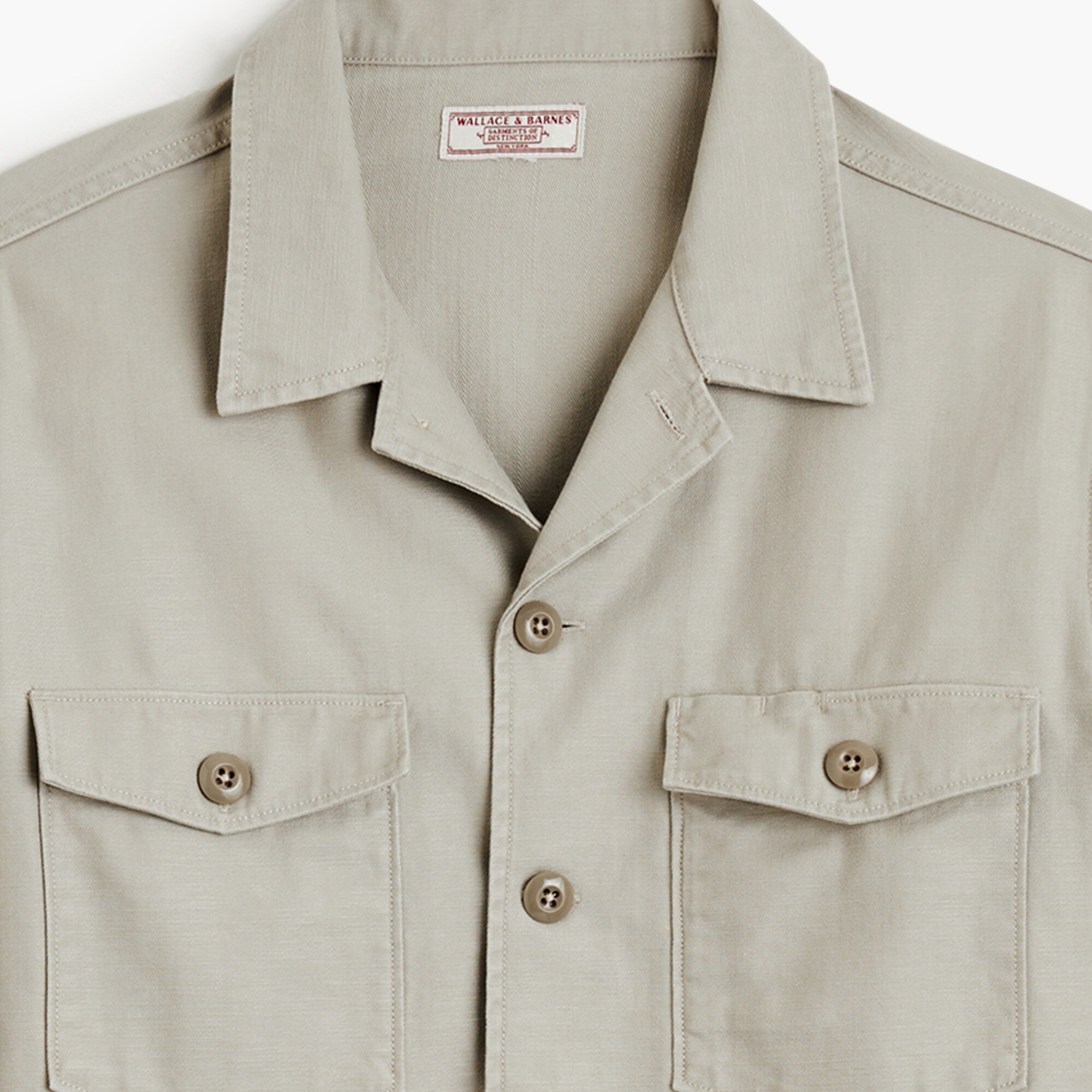 Men's Wallace & Barnes Military ShirtJacket Men's Shirts J.Crew
