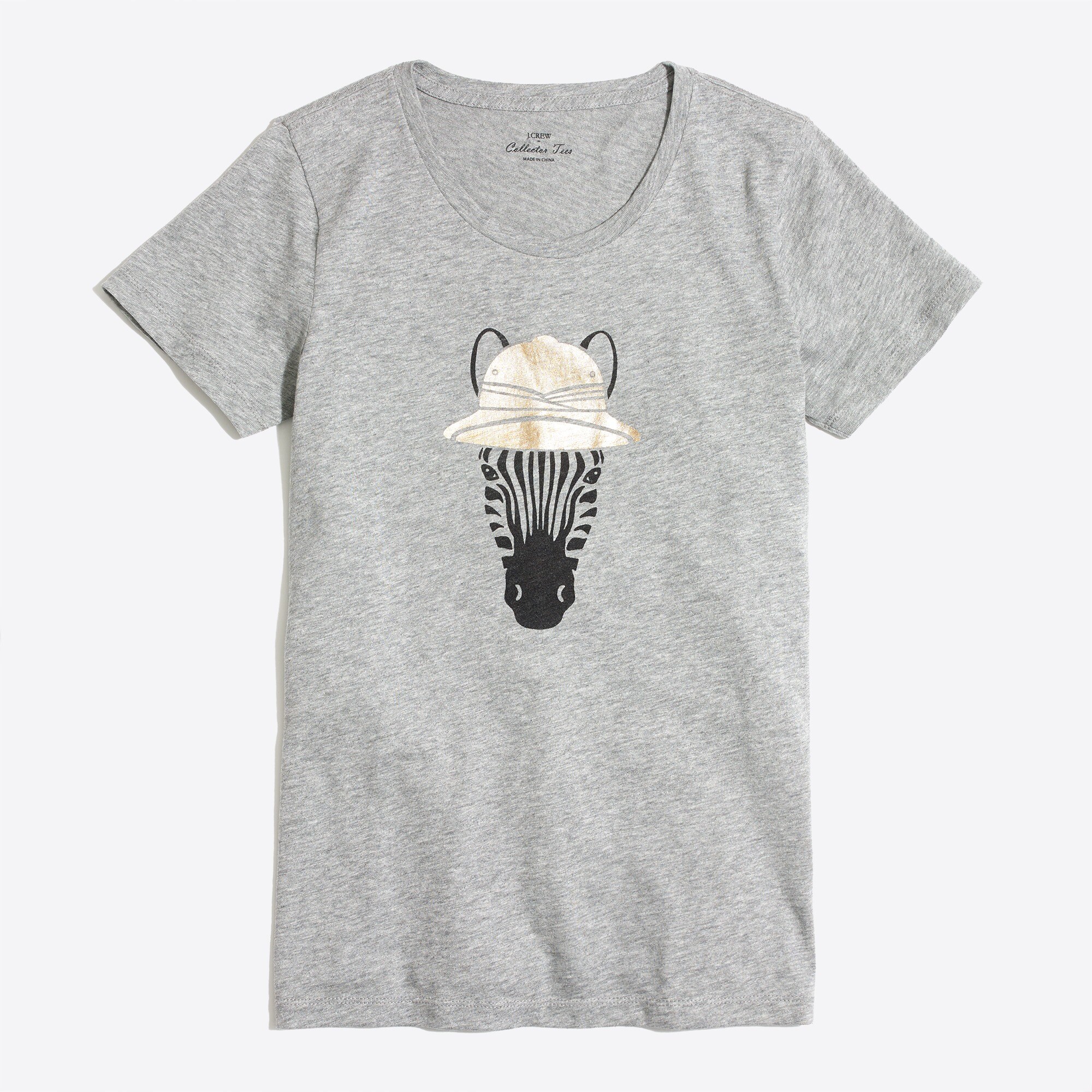 Zebra collector tee
