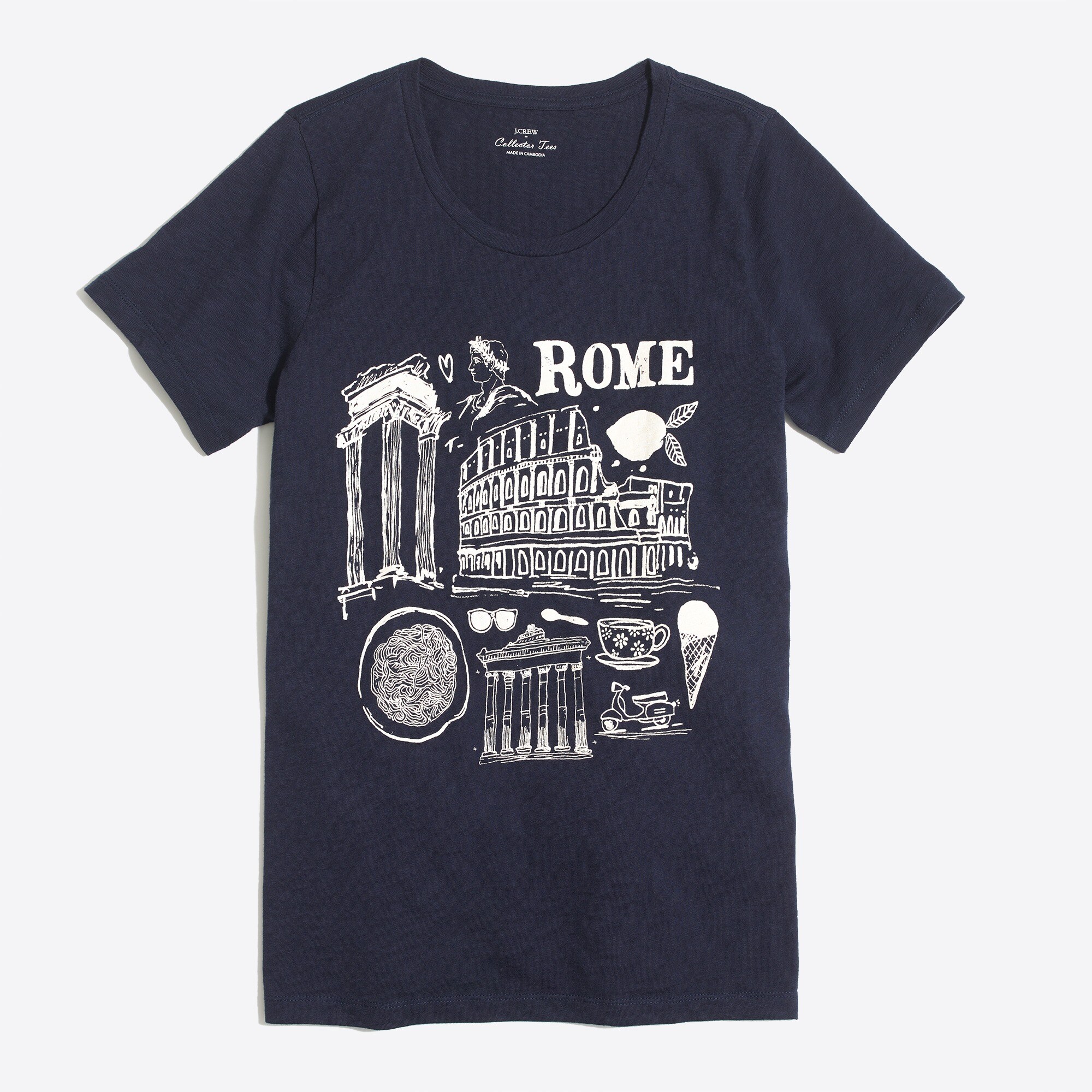 rome collector tee for women