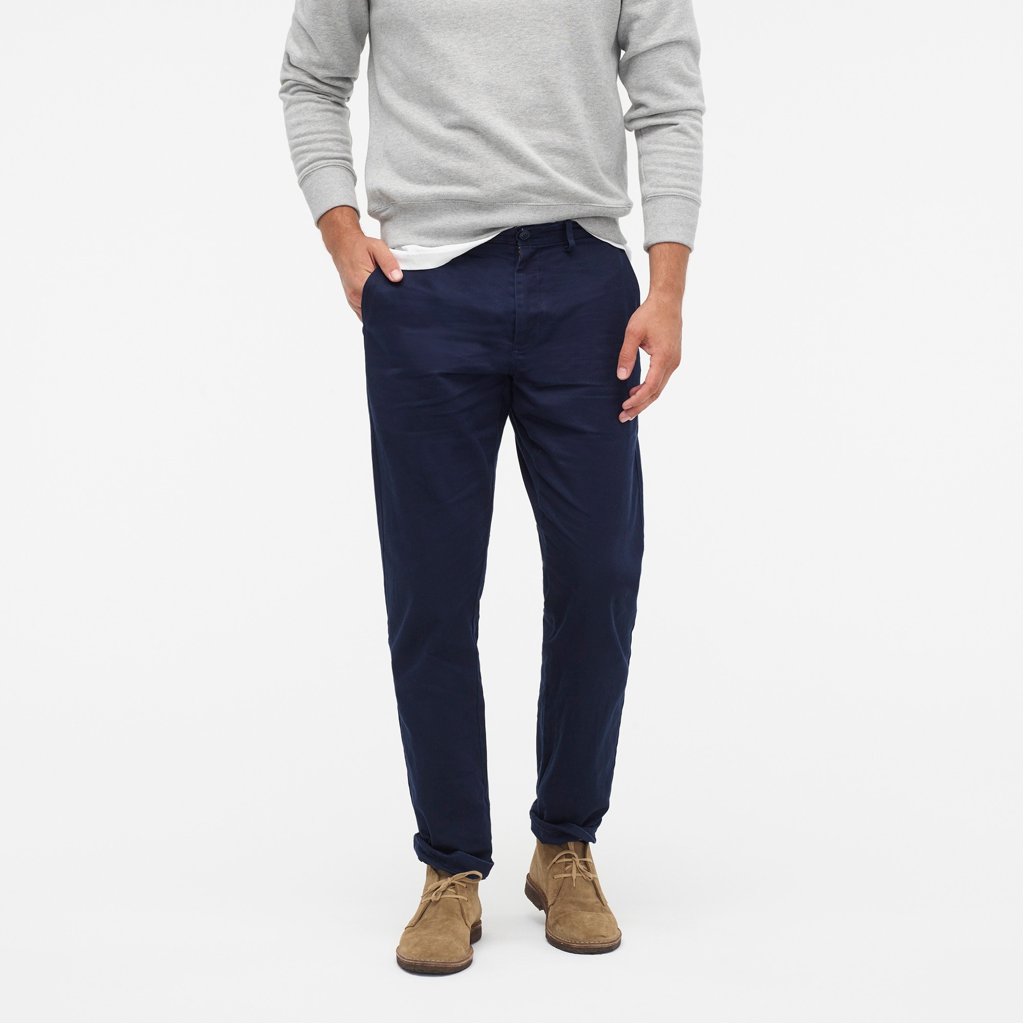 j crew men's flannel lined jeans