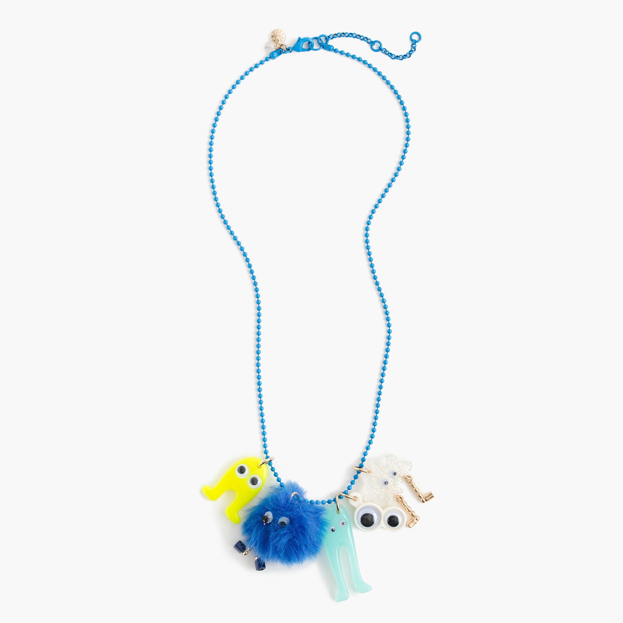 Girls' monster charm necklace Girl jewelry J.Crew
