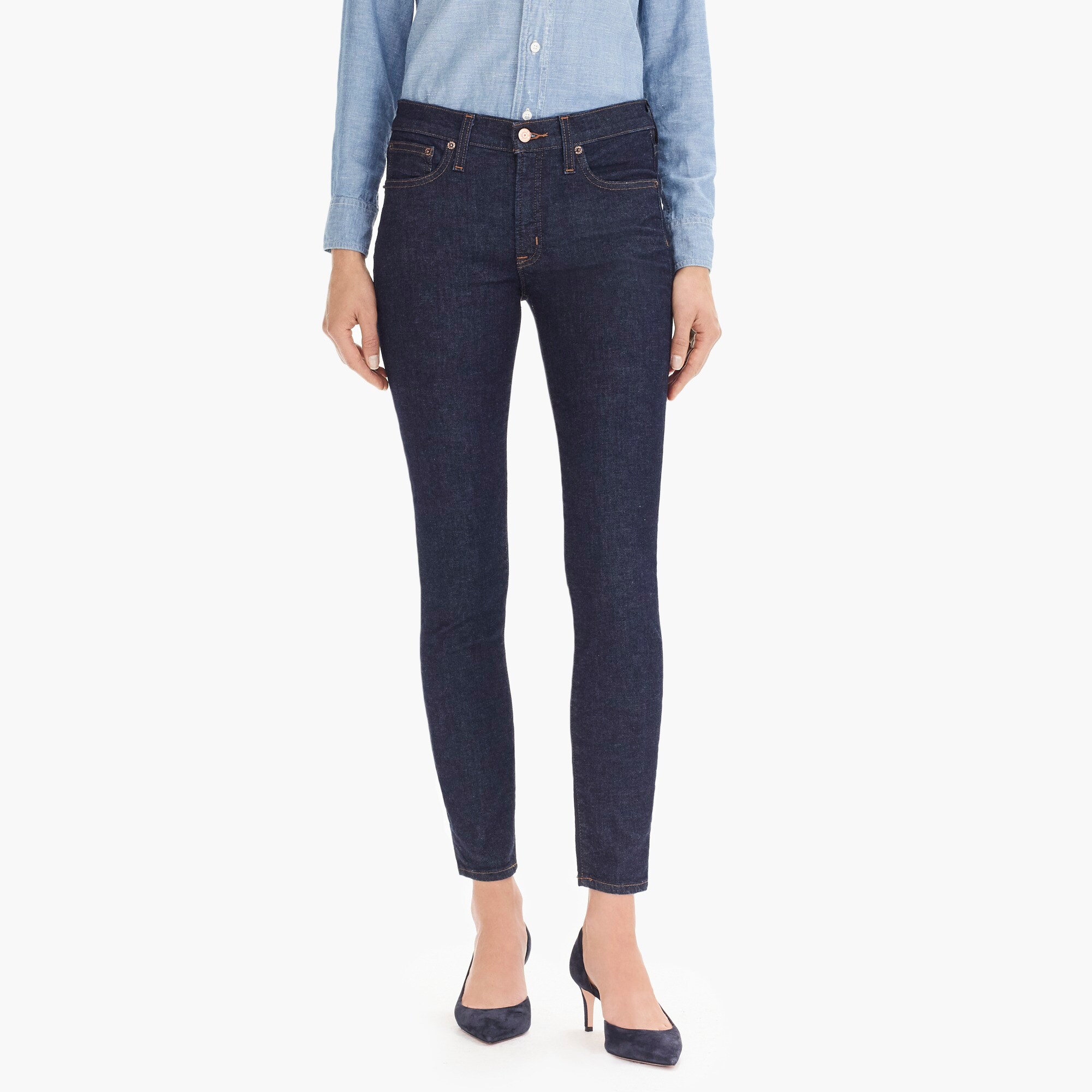 j crew high rise skinny