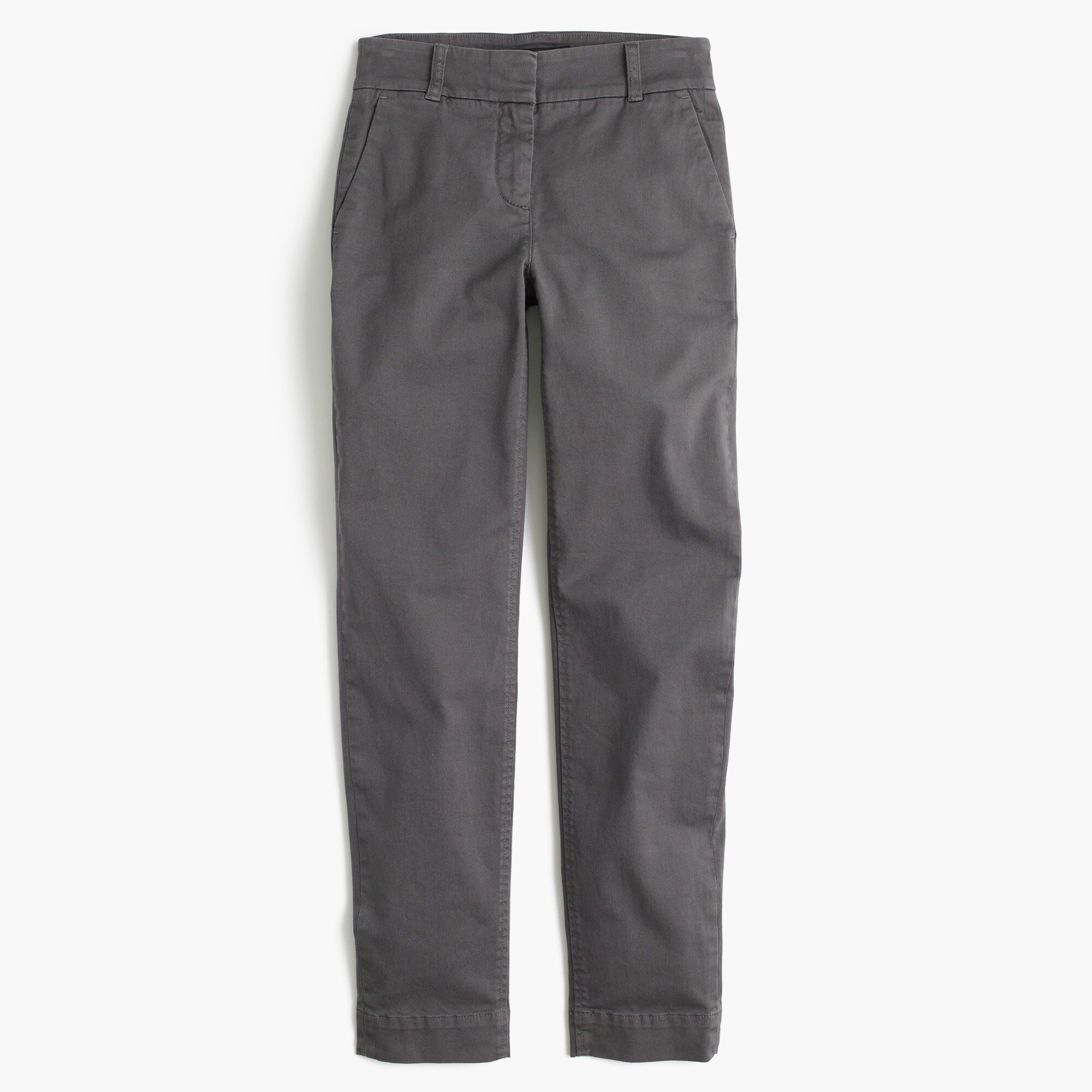 Cropped pant in stretch chino
