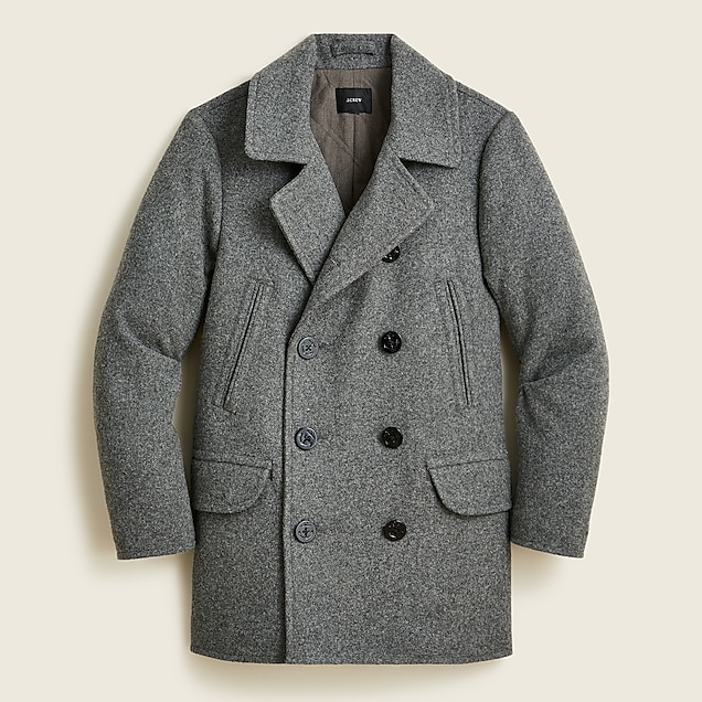 Dock peacoat with Thinsulate® : Men coats & jackets | J.Crew