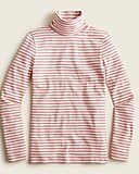 Perfect-fit turtleneck in stripe