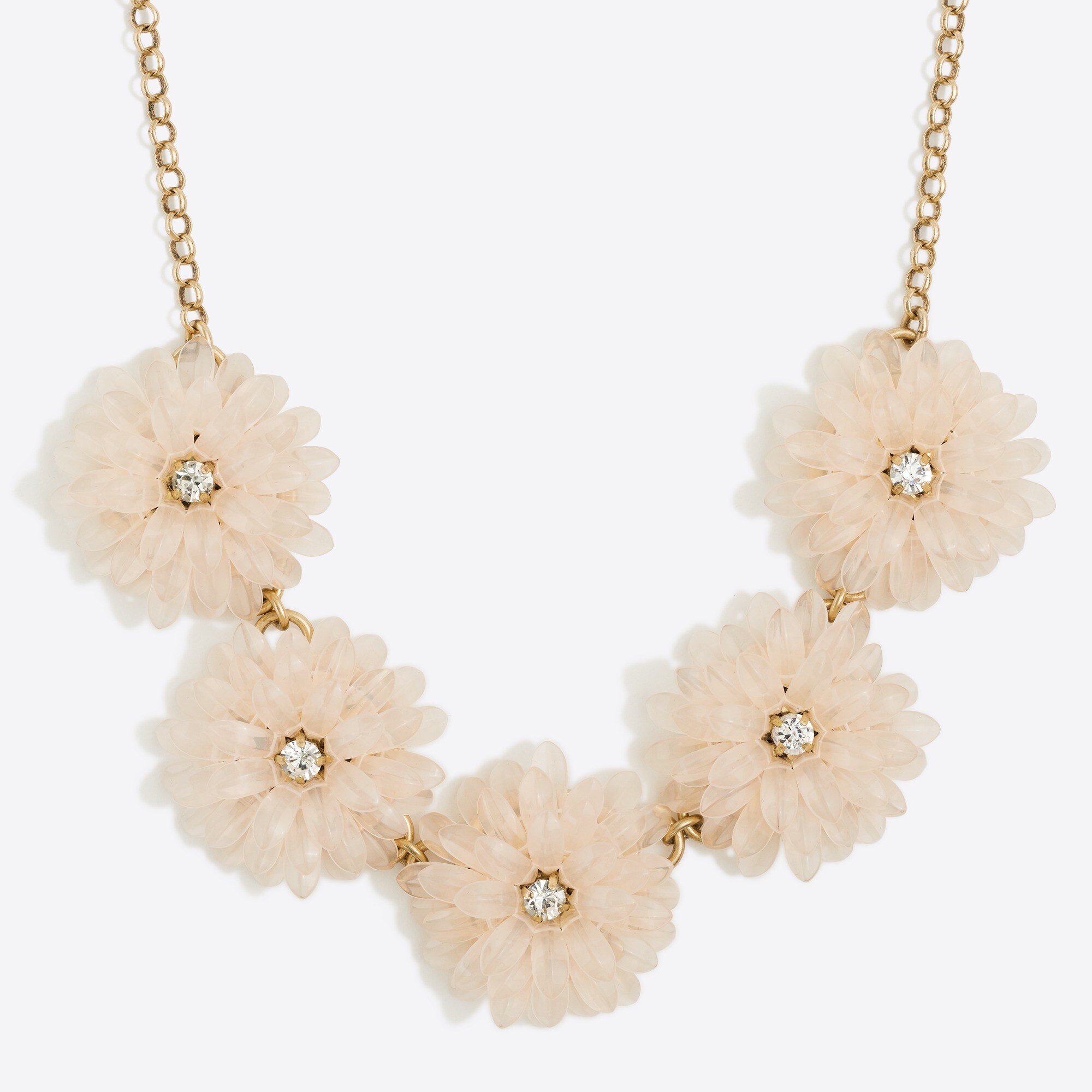 Dahlia burst necklace