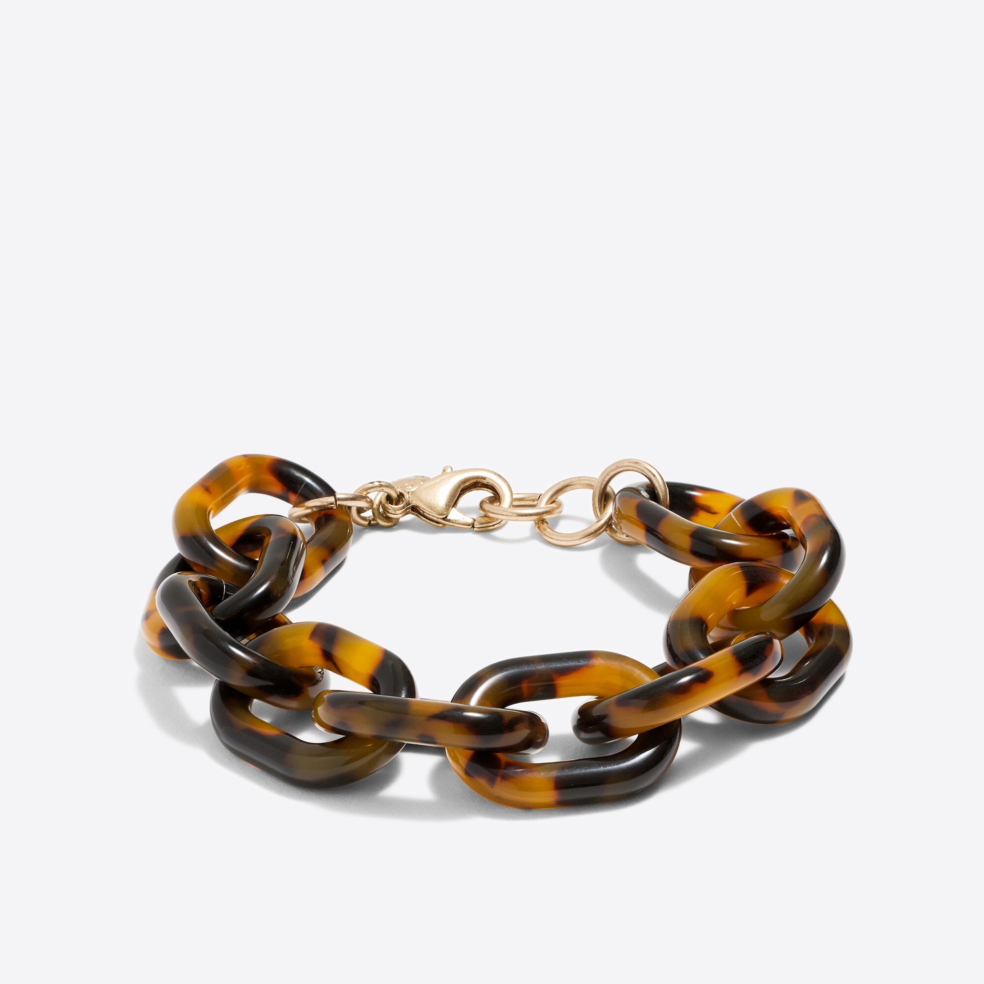 Tortoise link bracelet