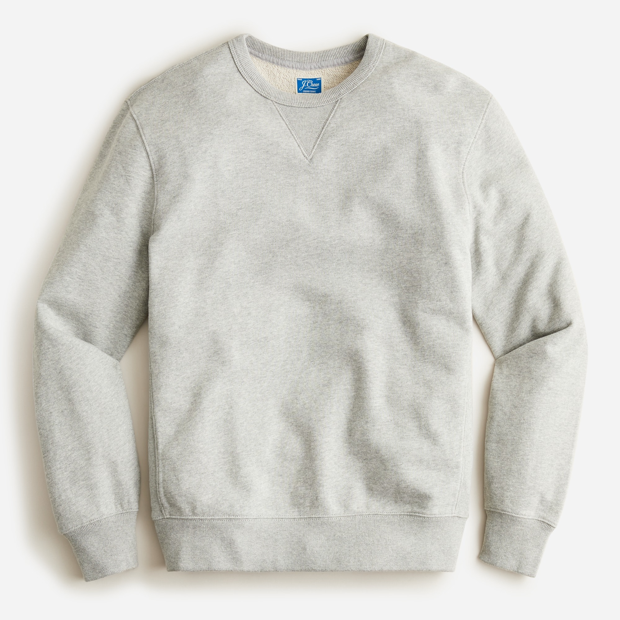 French terry crewneck sweatshirt