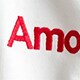"Amour" sweatshirt WHITE j.crew: "amour" sweatshirt for women
