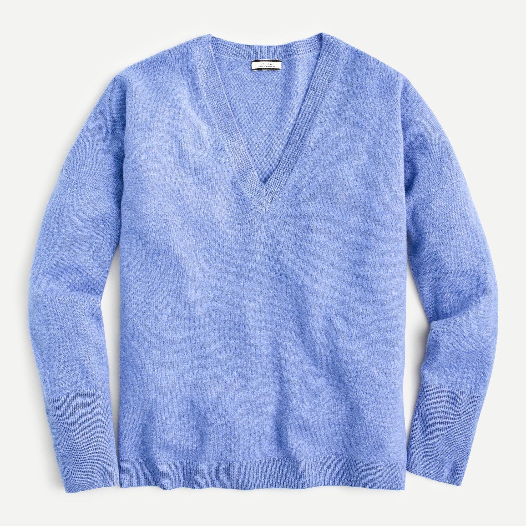 Cashmere V-neck boyfriend sweater