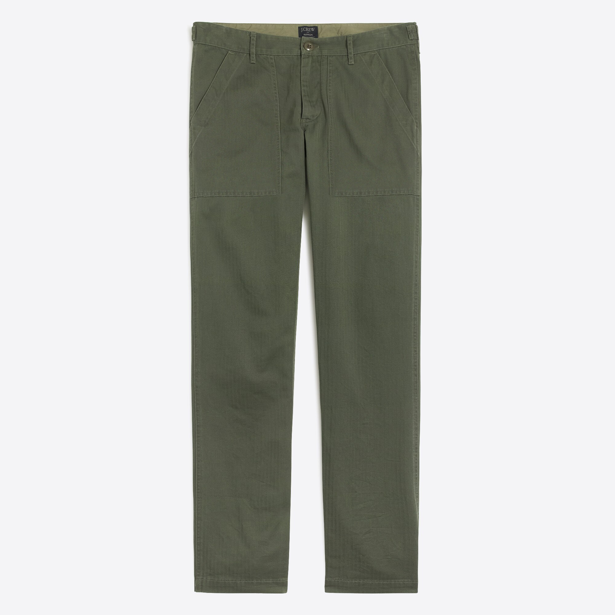 sutton straight-fit utility pant for men