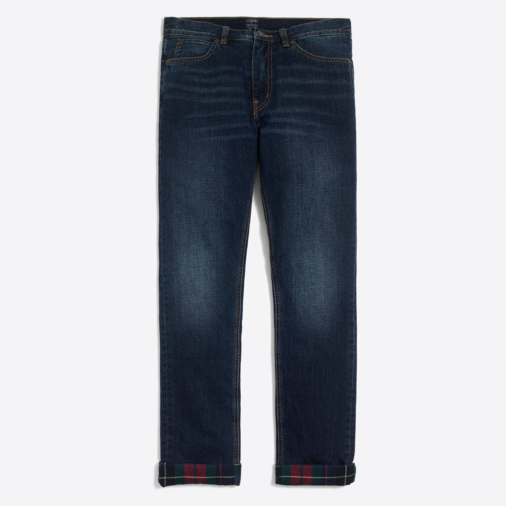 Sutton flannel-lined jean