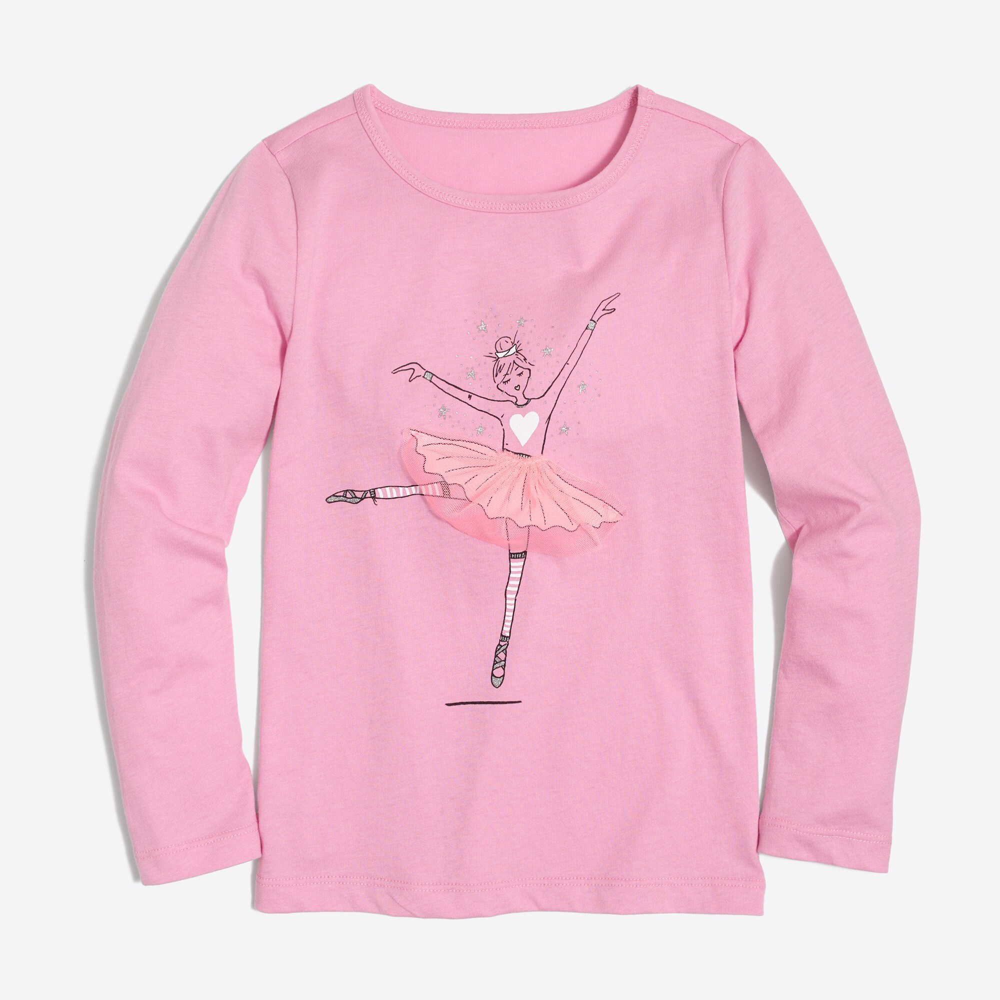 Girls' long-sleeve dancing Maddie graphic tee