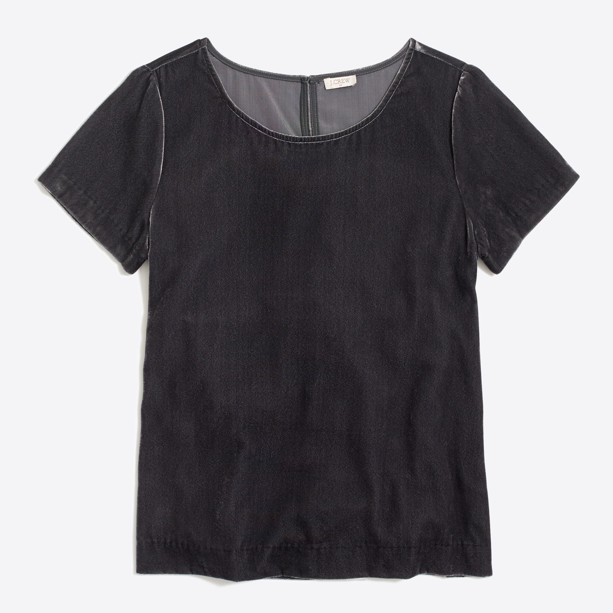 velvet tee for women
