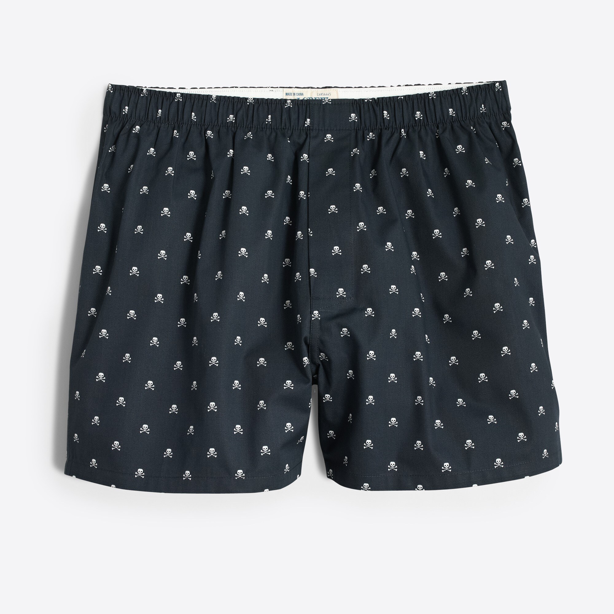 skull &amp; crossbones boxers for men
