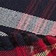Tartan plaid faux-shearling moccasin slippers WHITE OUT PLAID SALT MU 