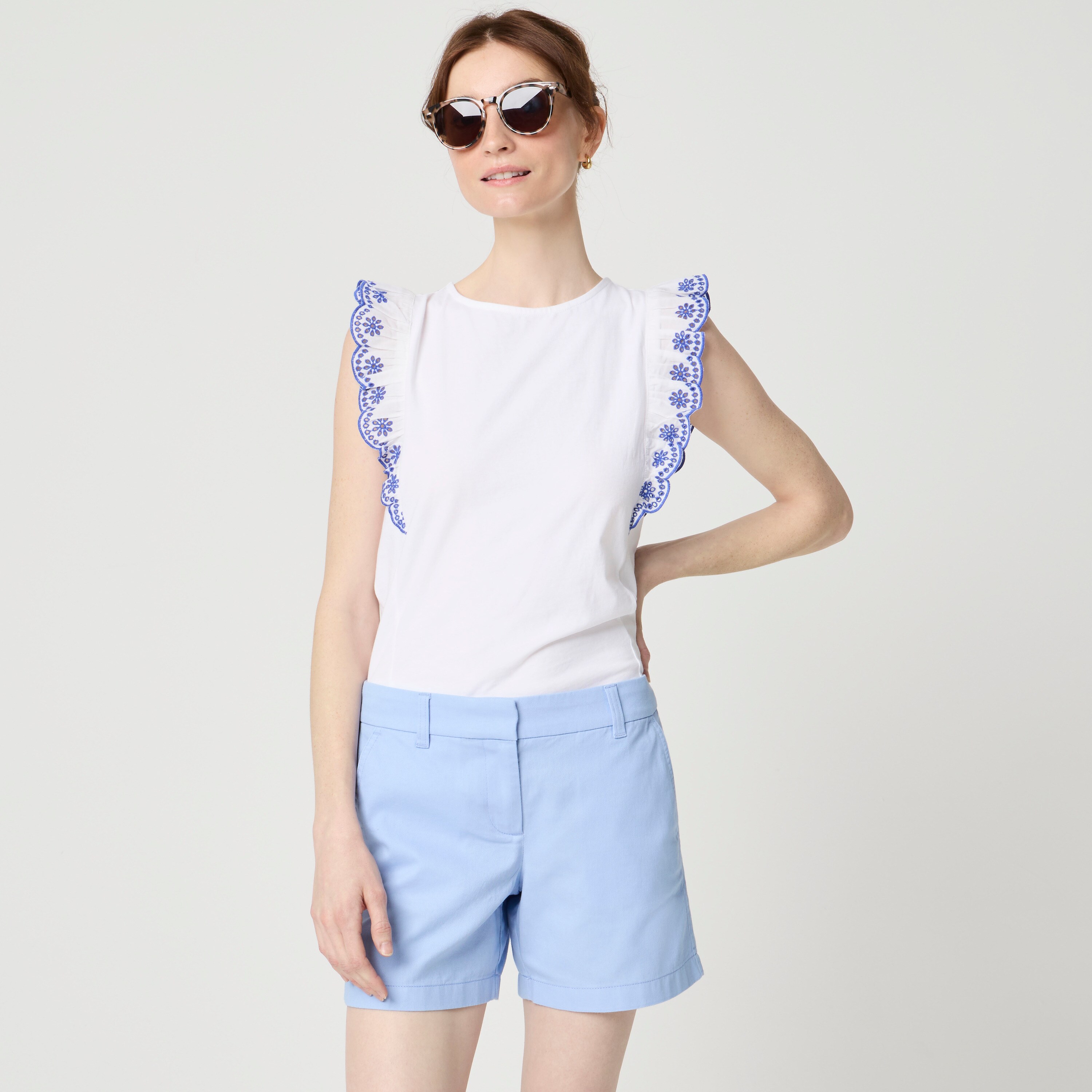 5" classic chino short