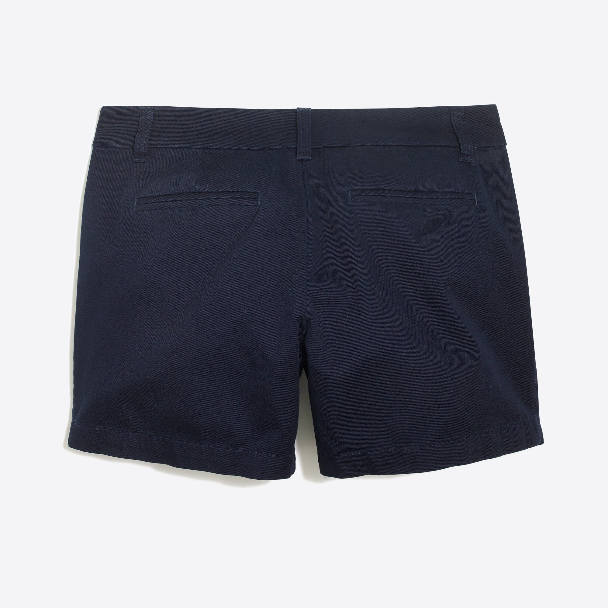 Short Chino Femme J.Crew Taille 2 - Bleu Clair Poudre, Coupe Plate, Neuf Sans étiquettes