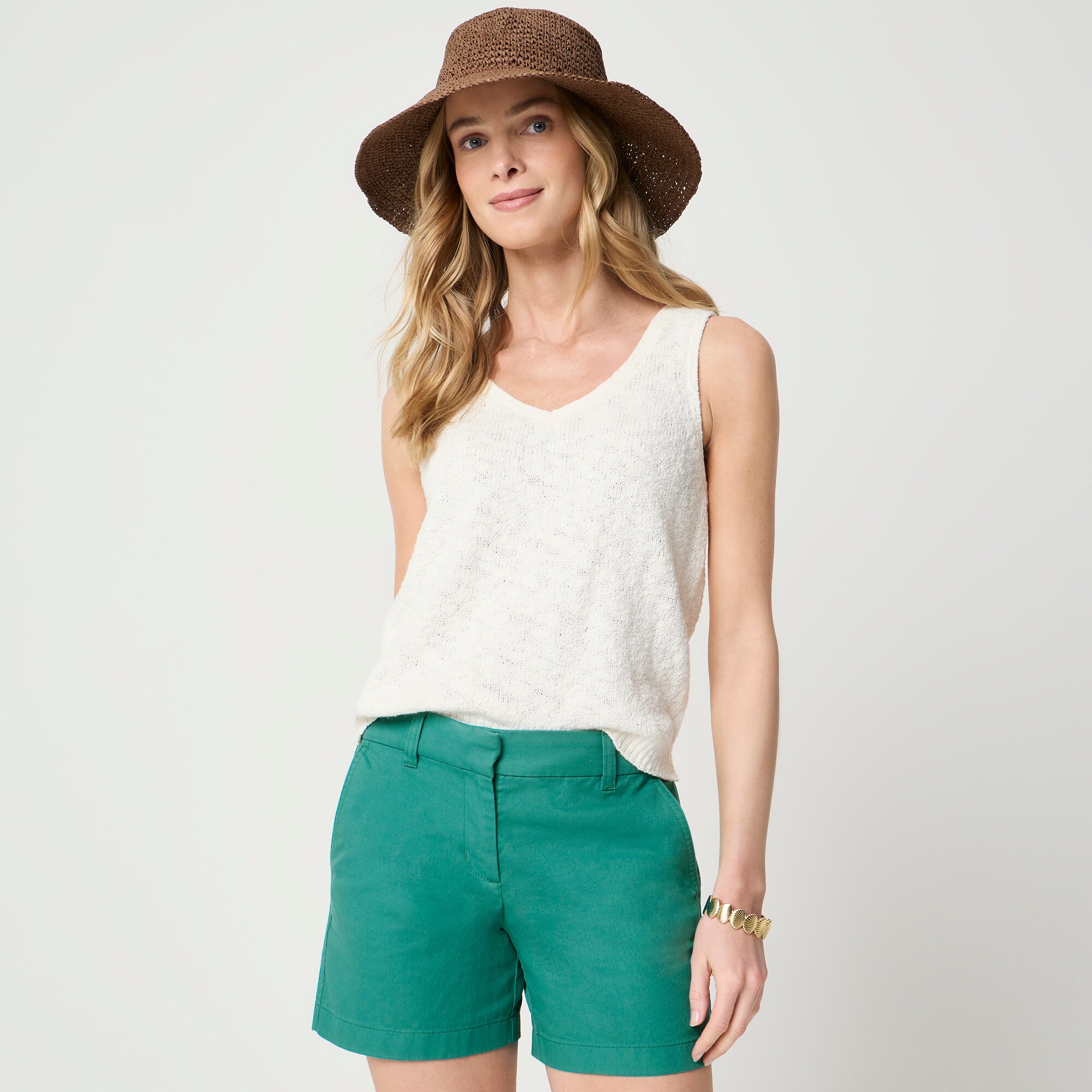 5" classic chino short