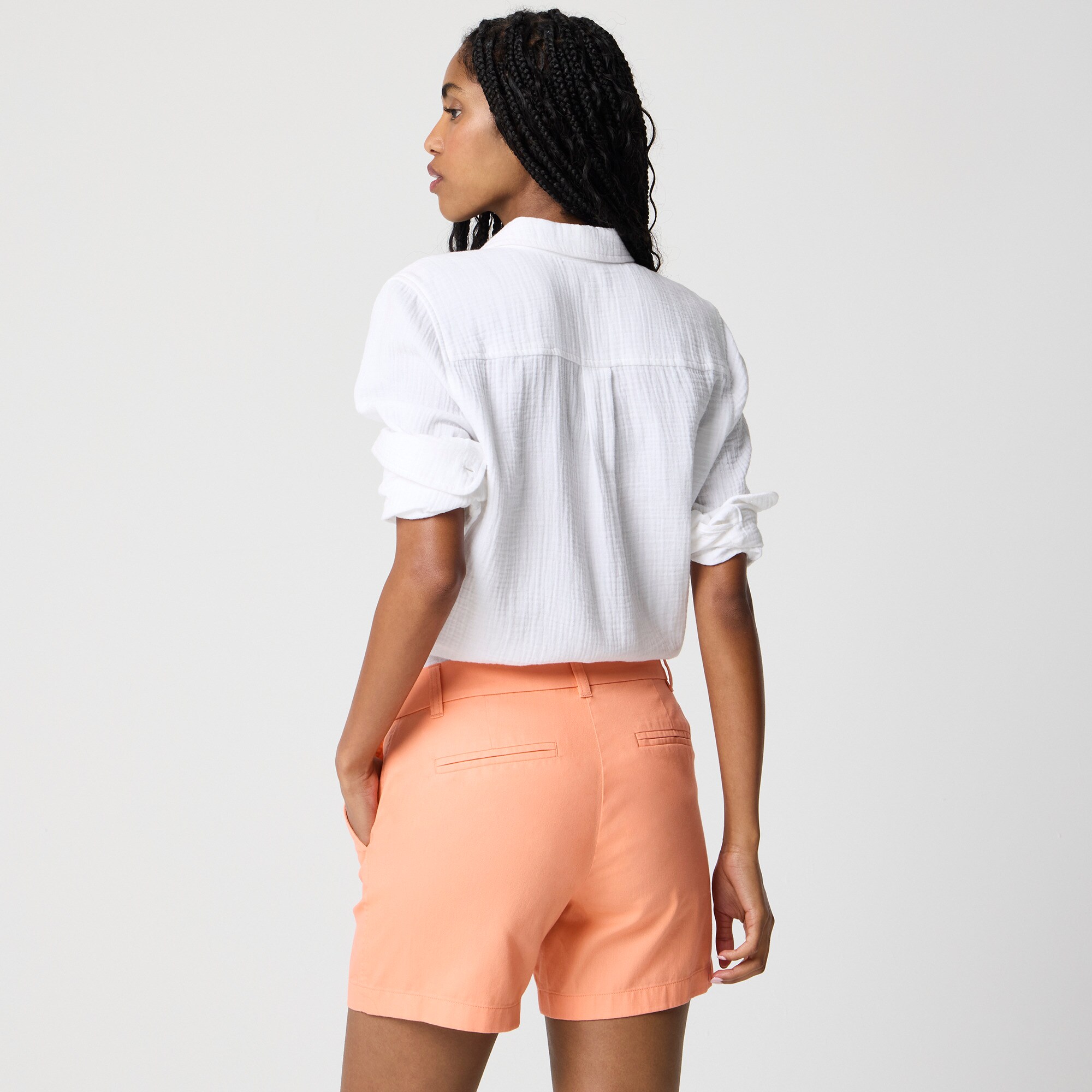 5" classic chino short