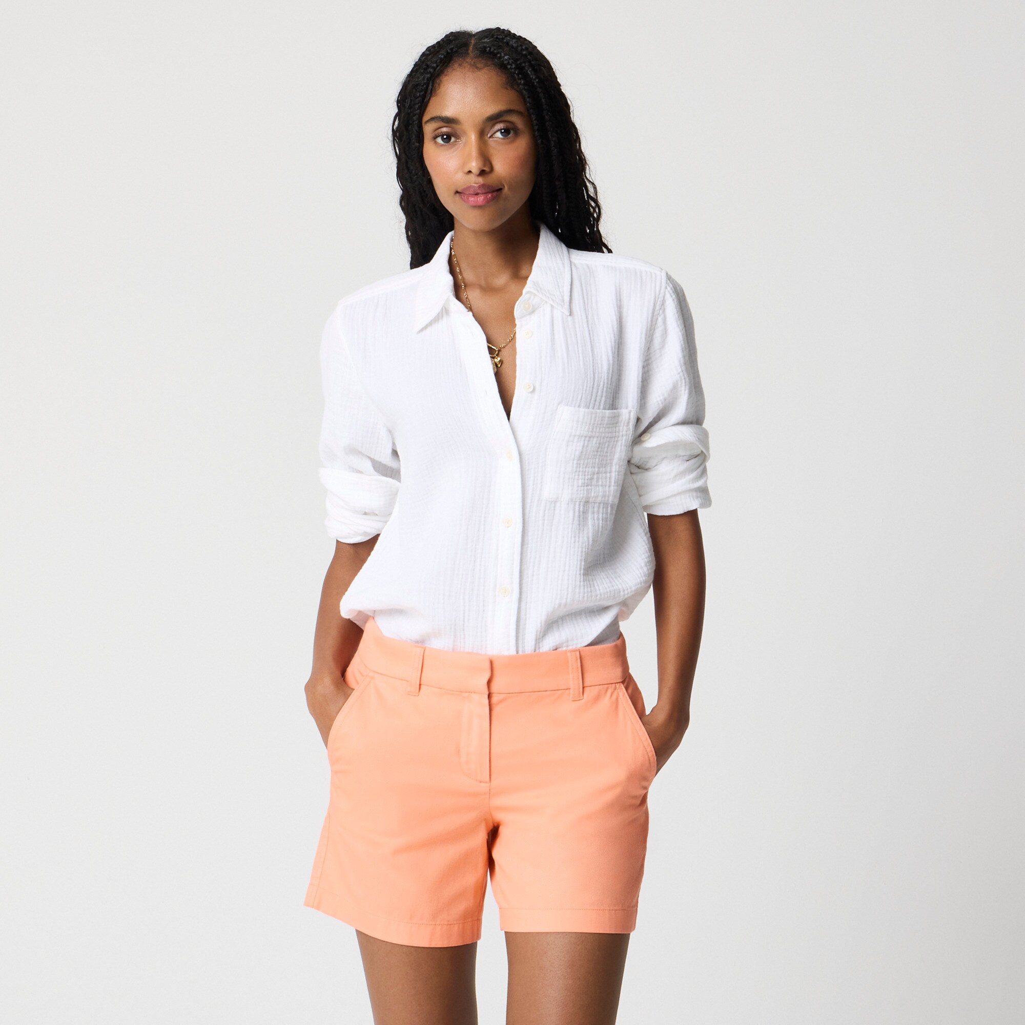 5" classic chino short