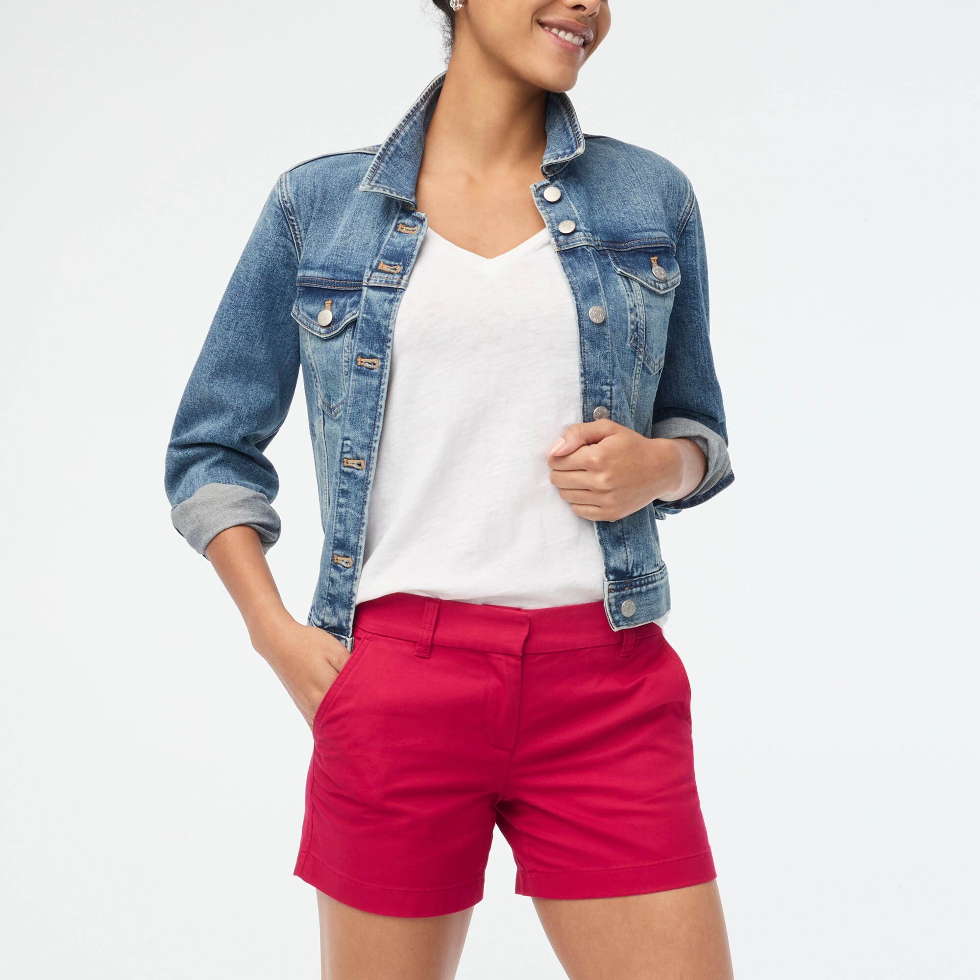 5" classic chino short