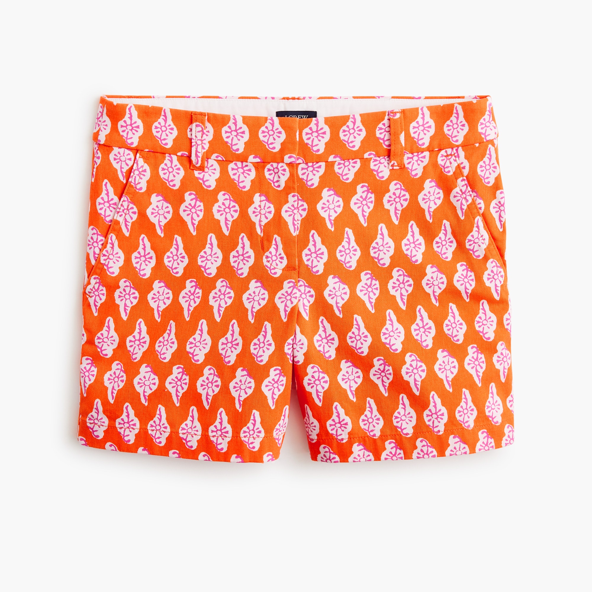 womens 5&quot; classic chino short