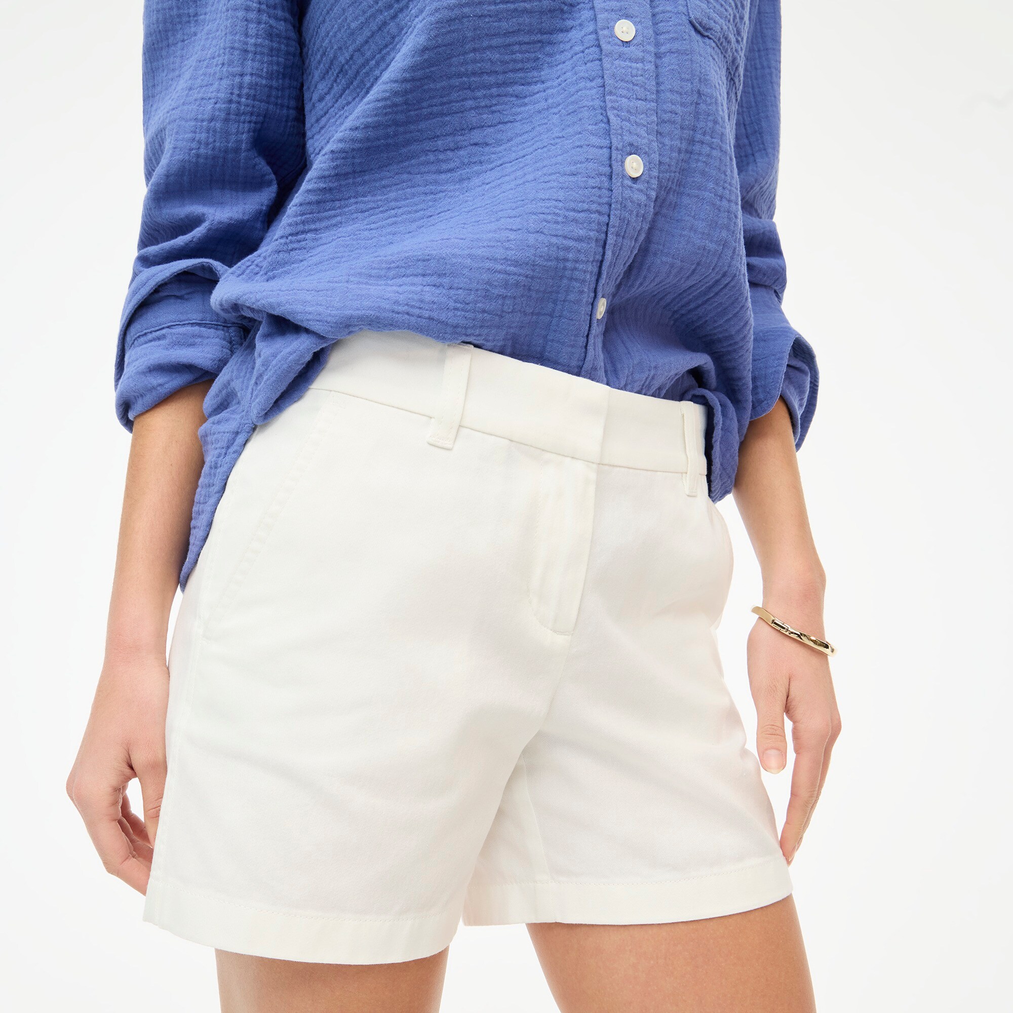 J crew white chino shorts hotsell